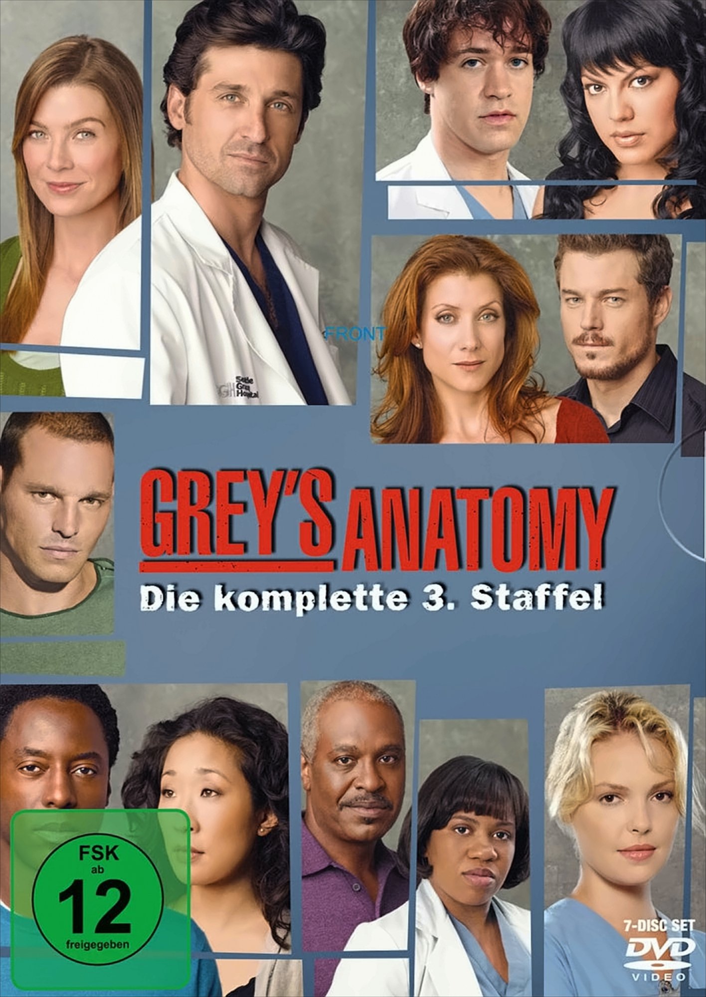 Grey's Anatomy: Die jungen Ärzte - Die komplette 3. Staffel (7 DVDs)
