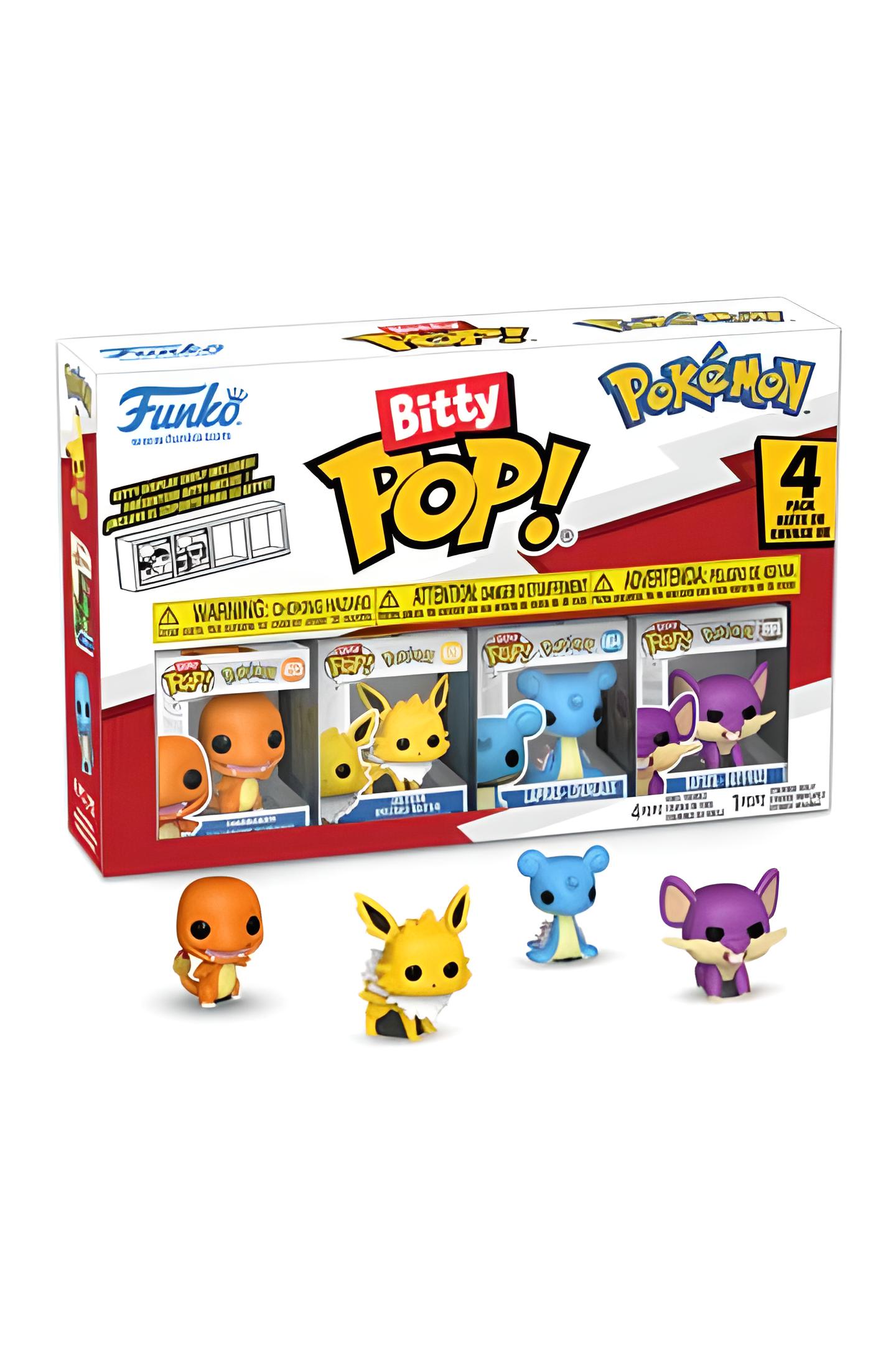 Bitty POP - Pokémon - Series 2 4er-Pack