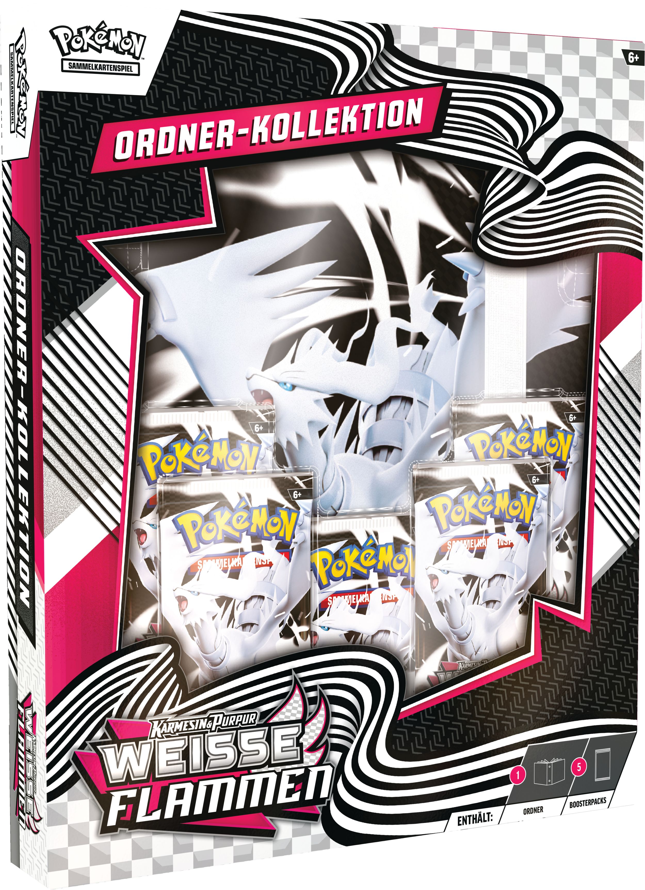 Pokémon Cards KAPU10.5 Reshiram Ordner-Kollekt. DE
