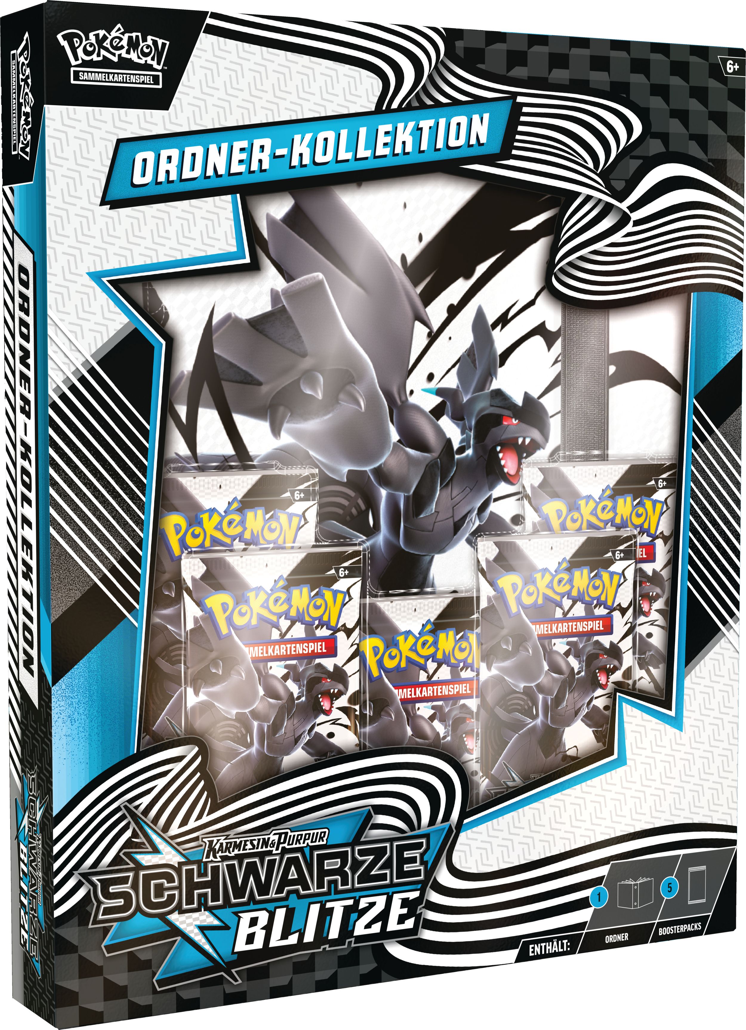 Pokémon Cards KAPU10.5 Zekrom Ordner-Kollekt. DE