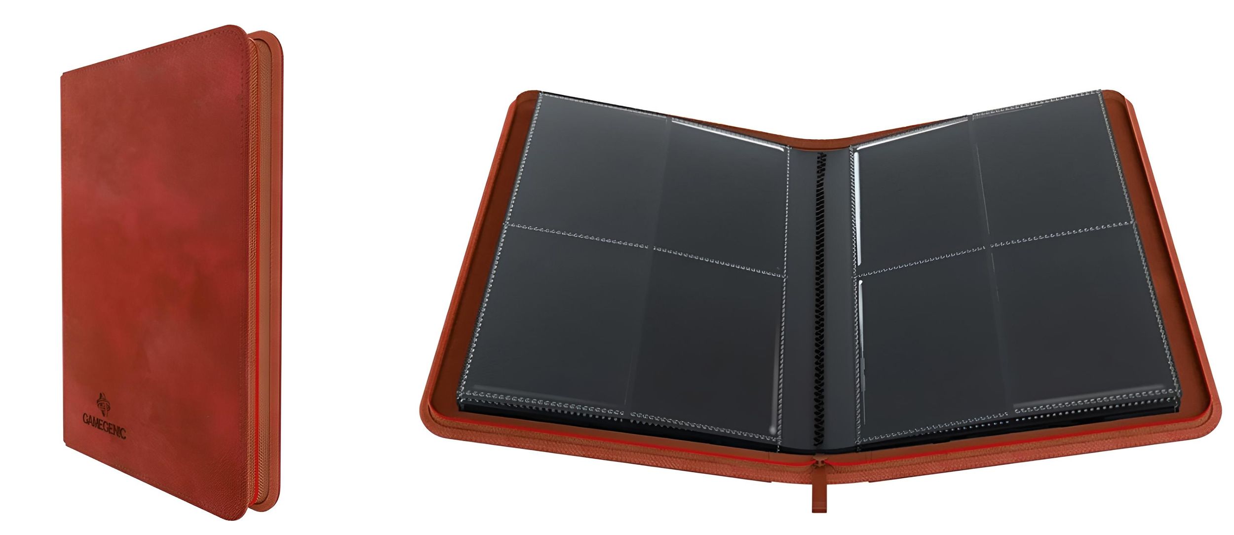 Gamegenic Zip-Up 8-Pocket Album Red