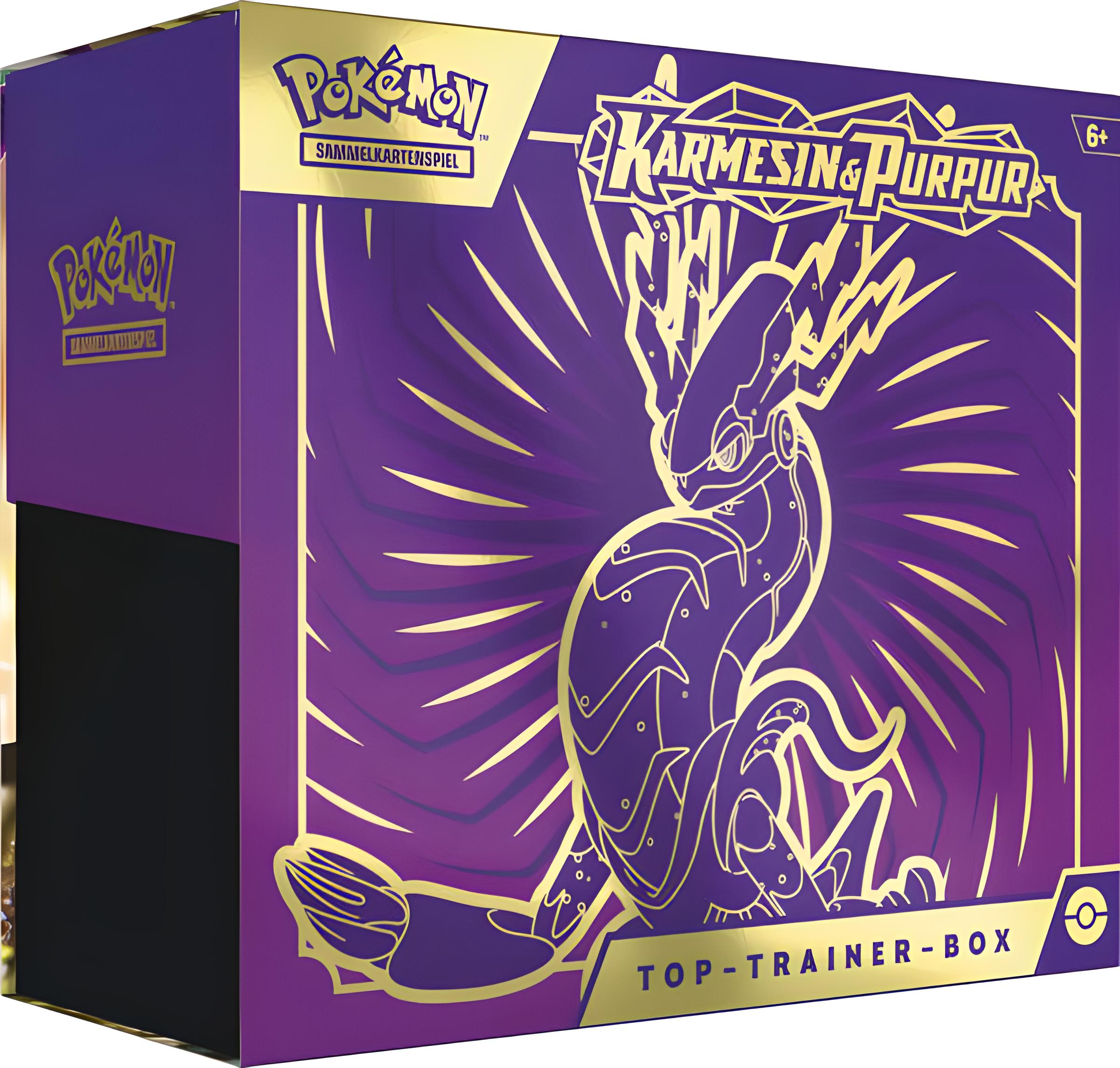 Pokémon Top-Trainer-Box Karmesin & Purpur Miraidon