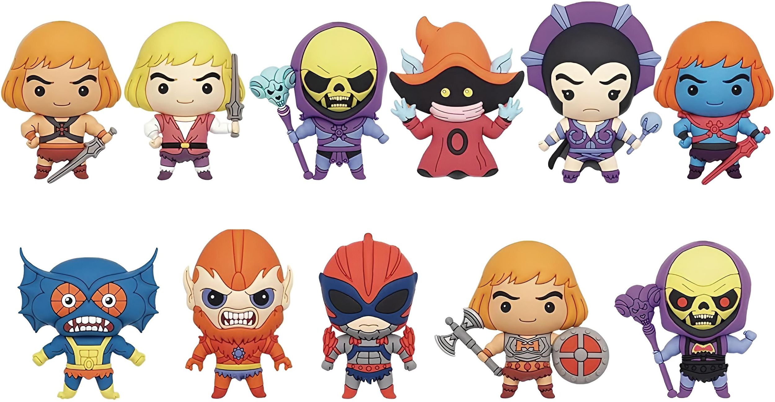 Masters of the Universe - PVC Bag Clips (24 ct.)