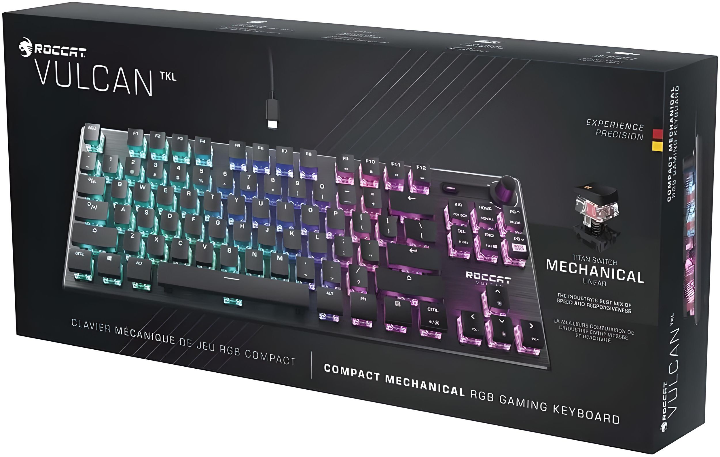 Roccat Vulcan TKL Linear PC Gaming Keyboard