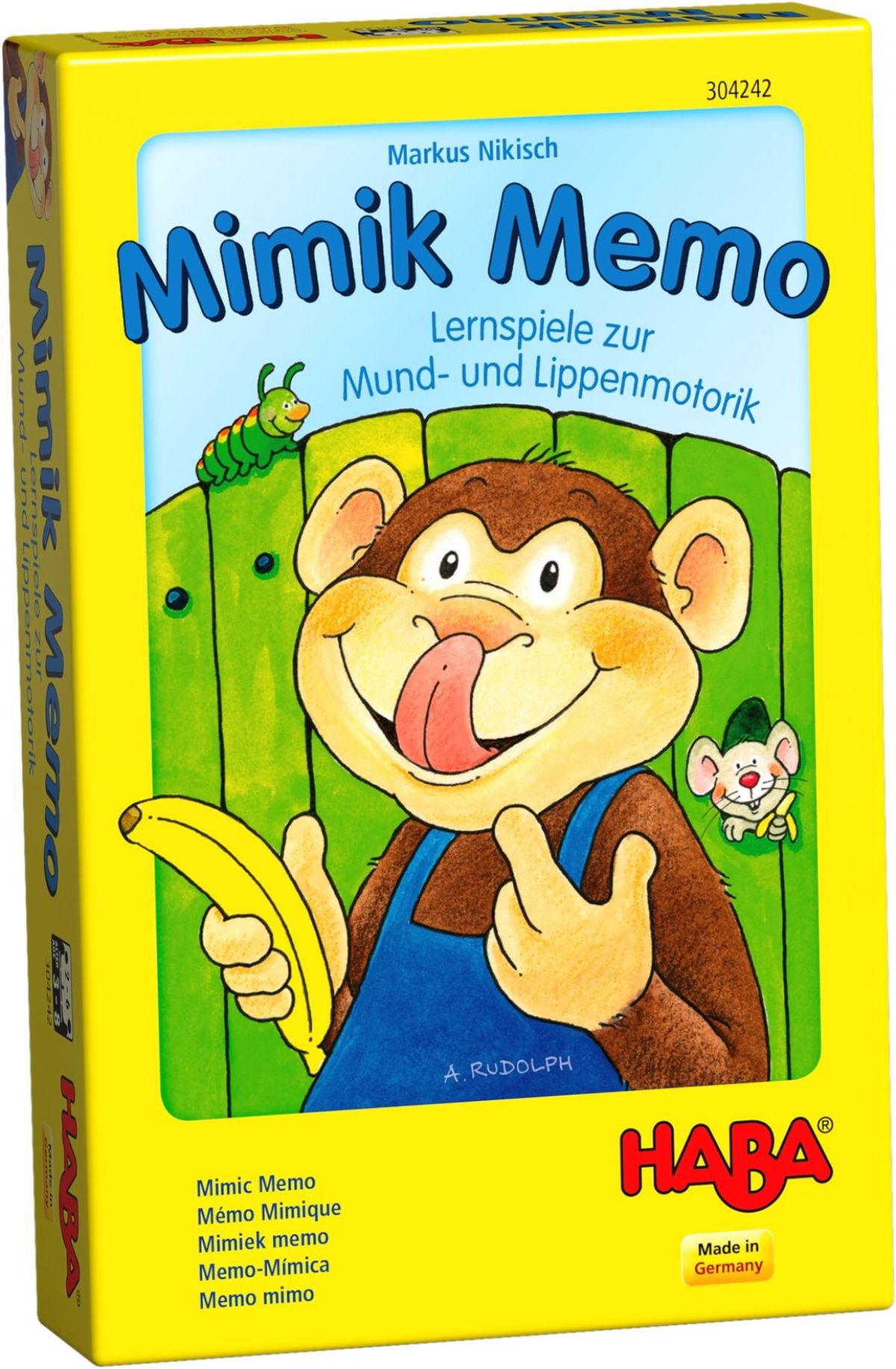 HABA - Mimik Memo - Lernspiele zur Mund- und Lippenmotorik
