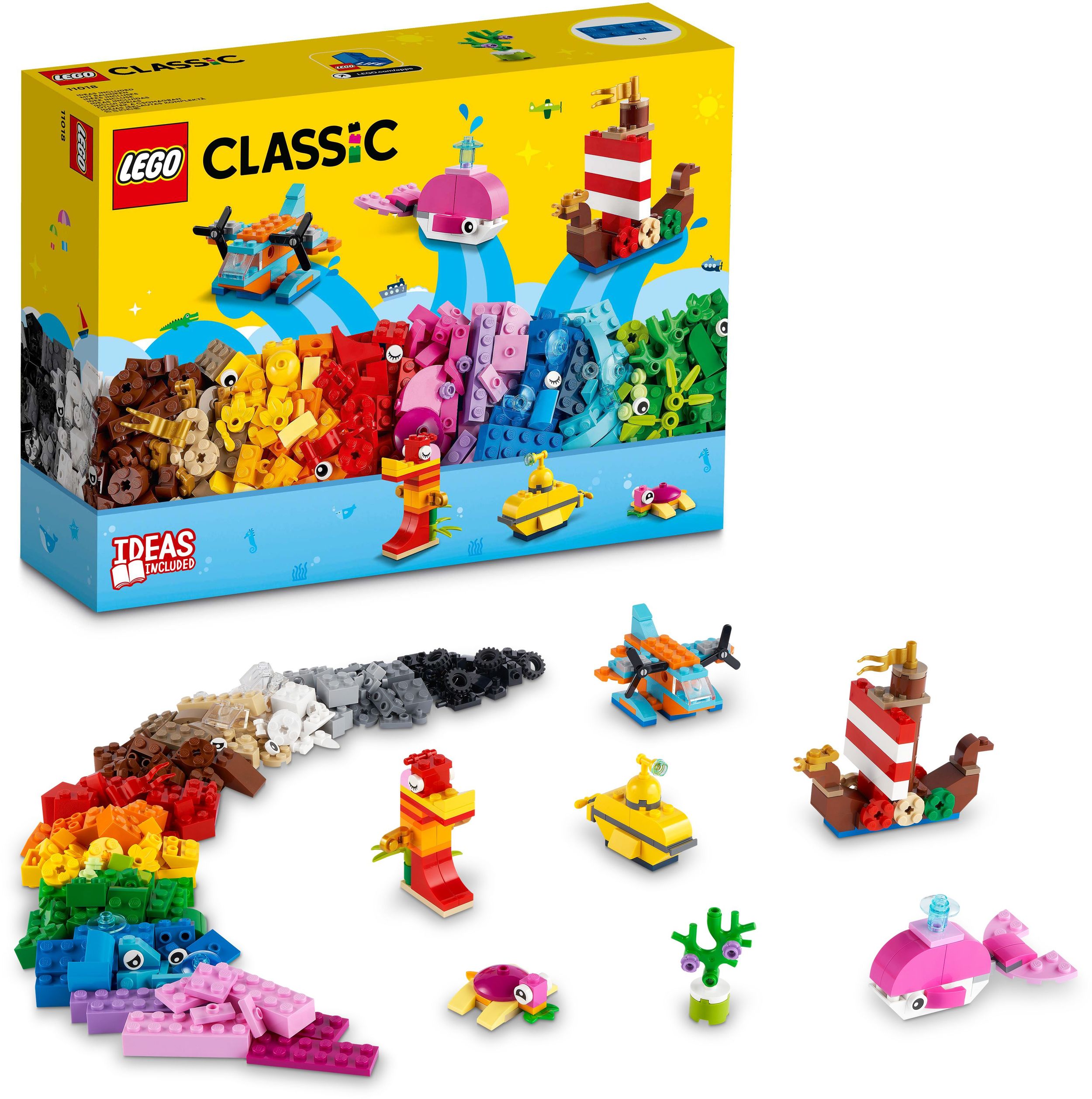 LEGO Classic 11018 - Kreativer Meeresspaß
