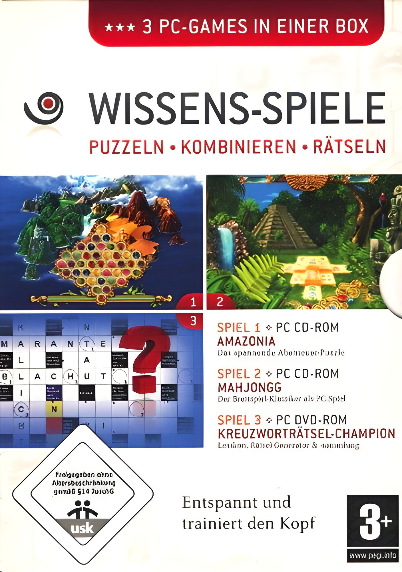 Wissens-Spiele Puzzeln, Kombinieren und rätseln