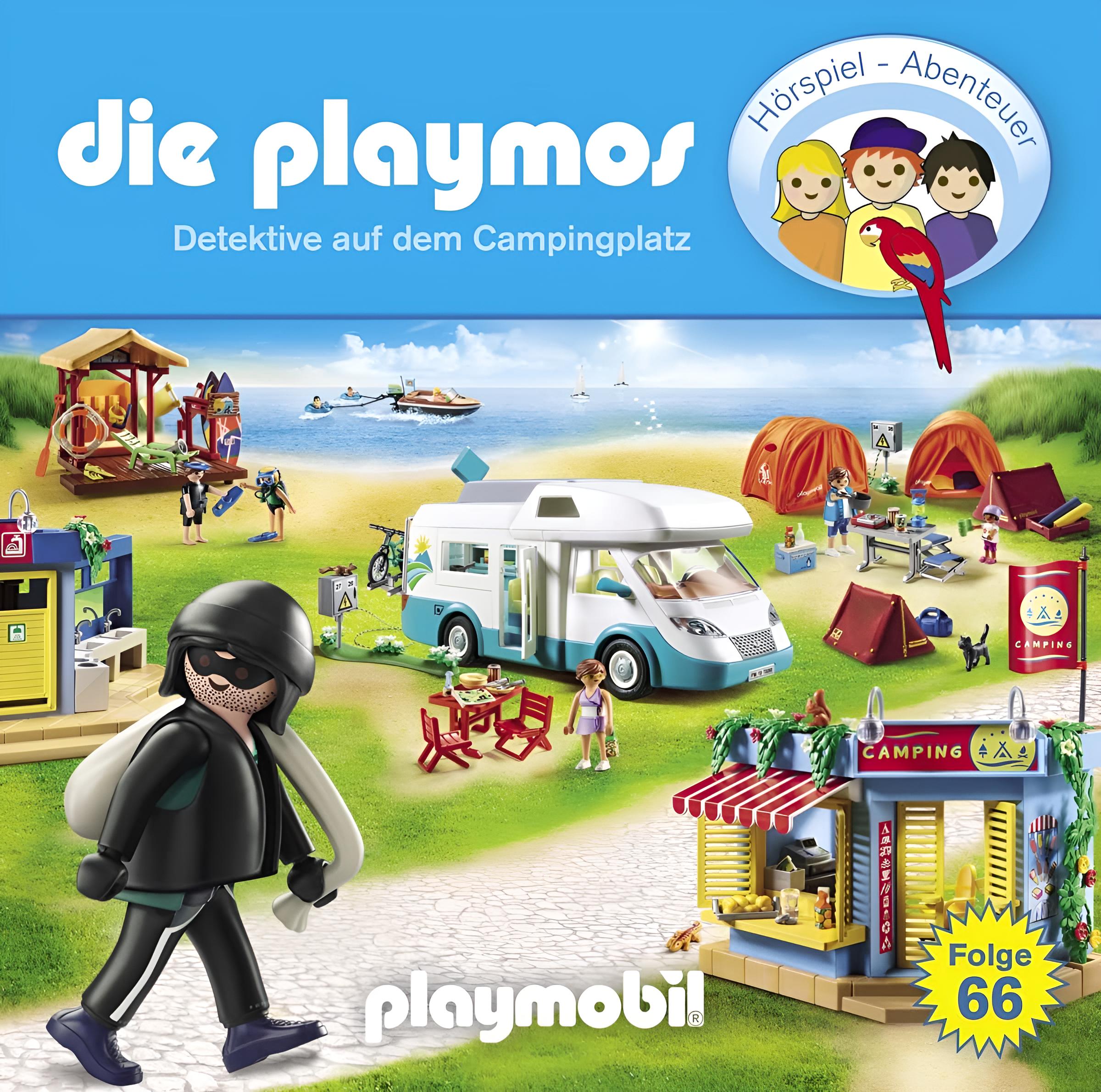 Die Playmos - Folge 66: Detektive auf dem Campingplatz (Das Original Playmobil Hörspiel)