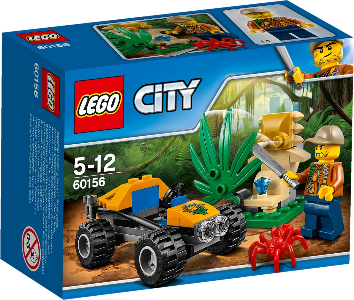 LEGO City - 60156 Dschungel-Buggy