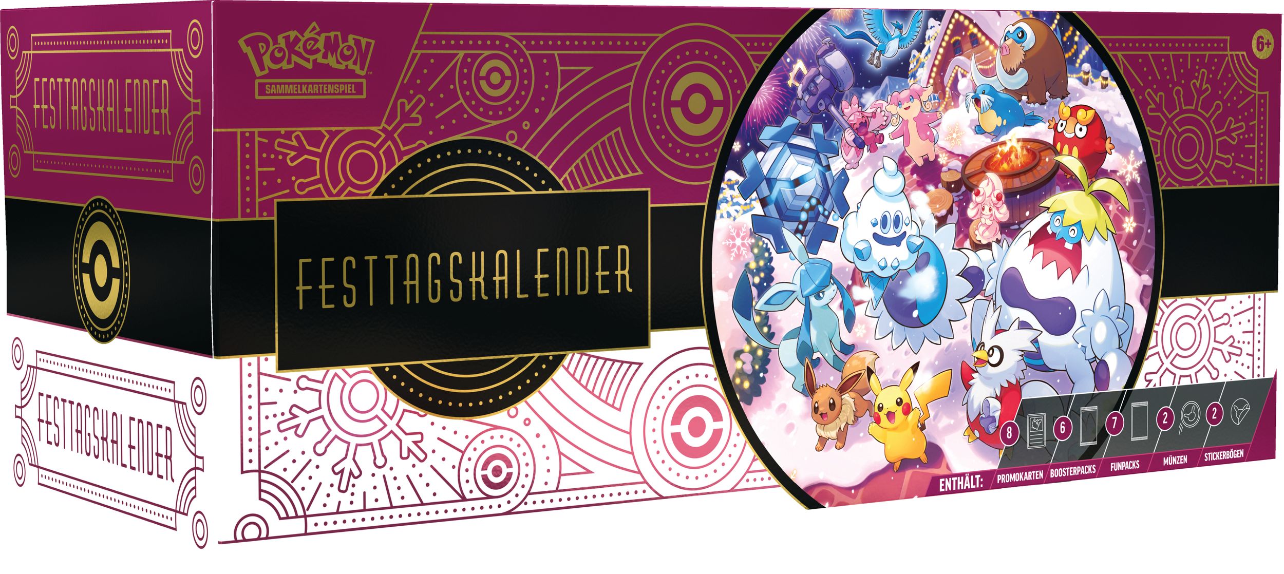 Pokémon Festtagskalender 2025