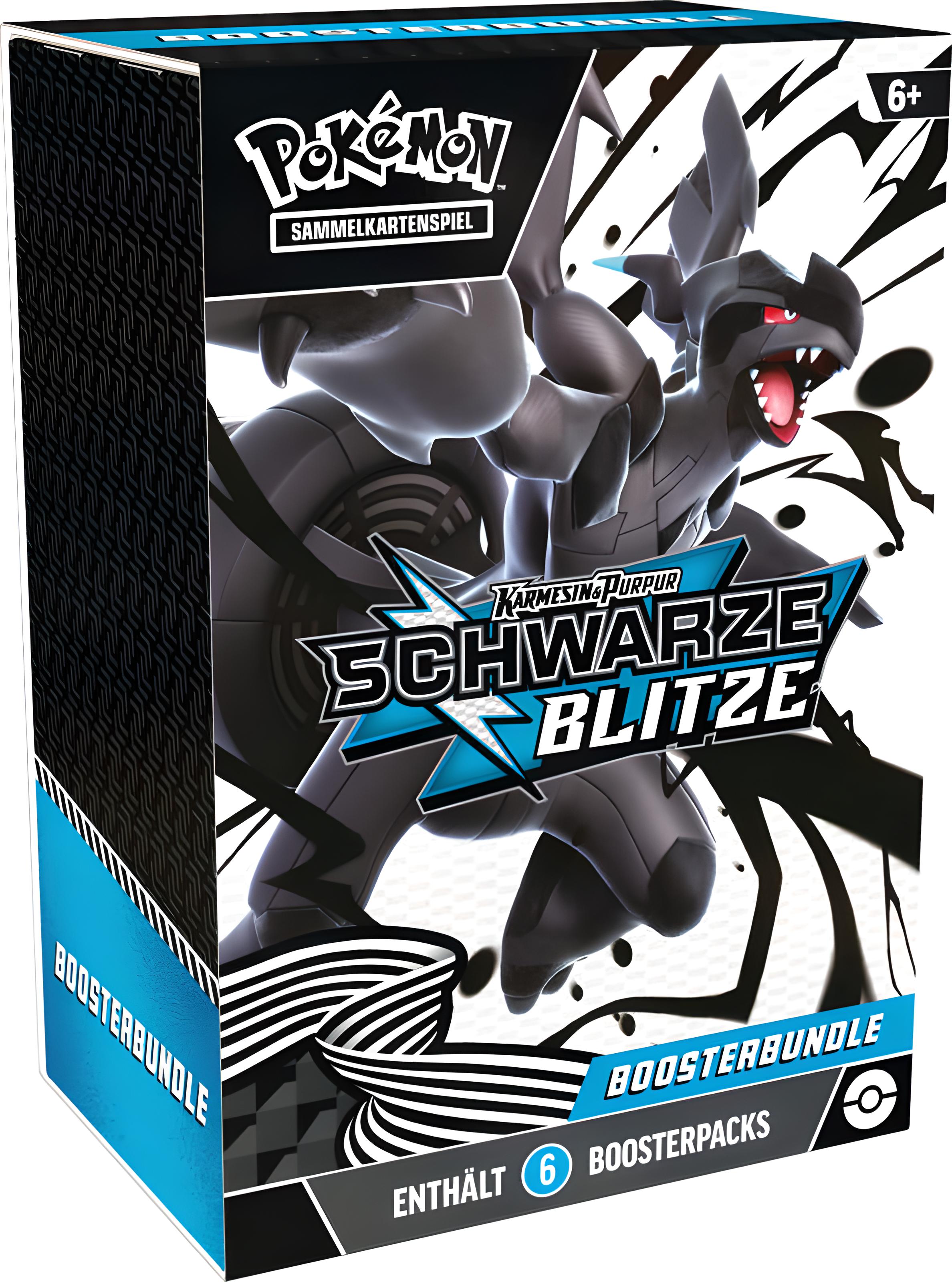Pokémon Boosterbundle Karmesin & Purpur – Schwarze Blitze