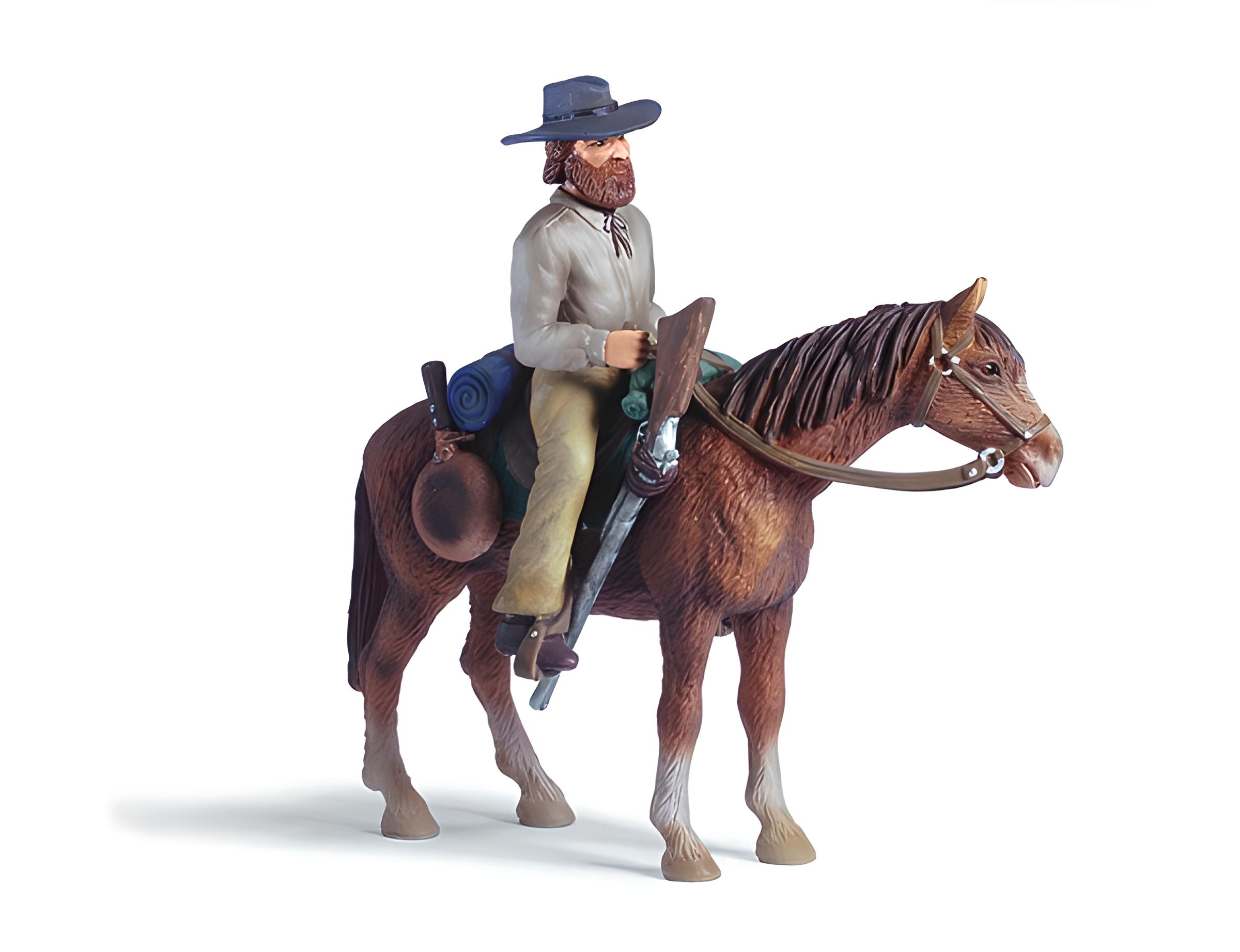 Schleich 70304 Trapper auf Pferd