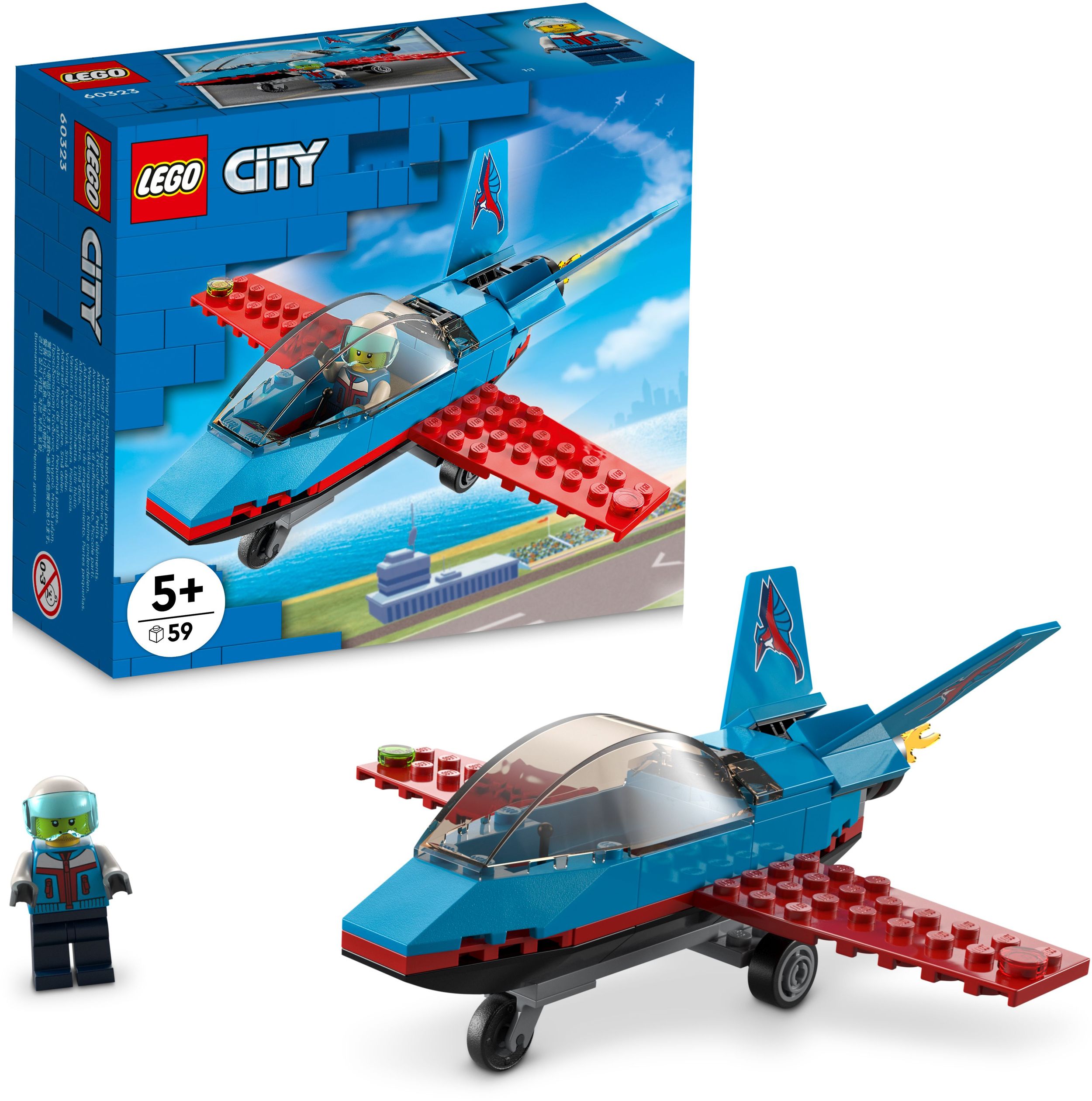 LEGO City 60323 - Stuntflugzeug