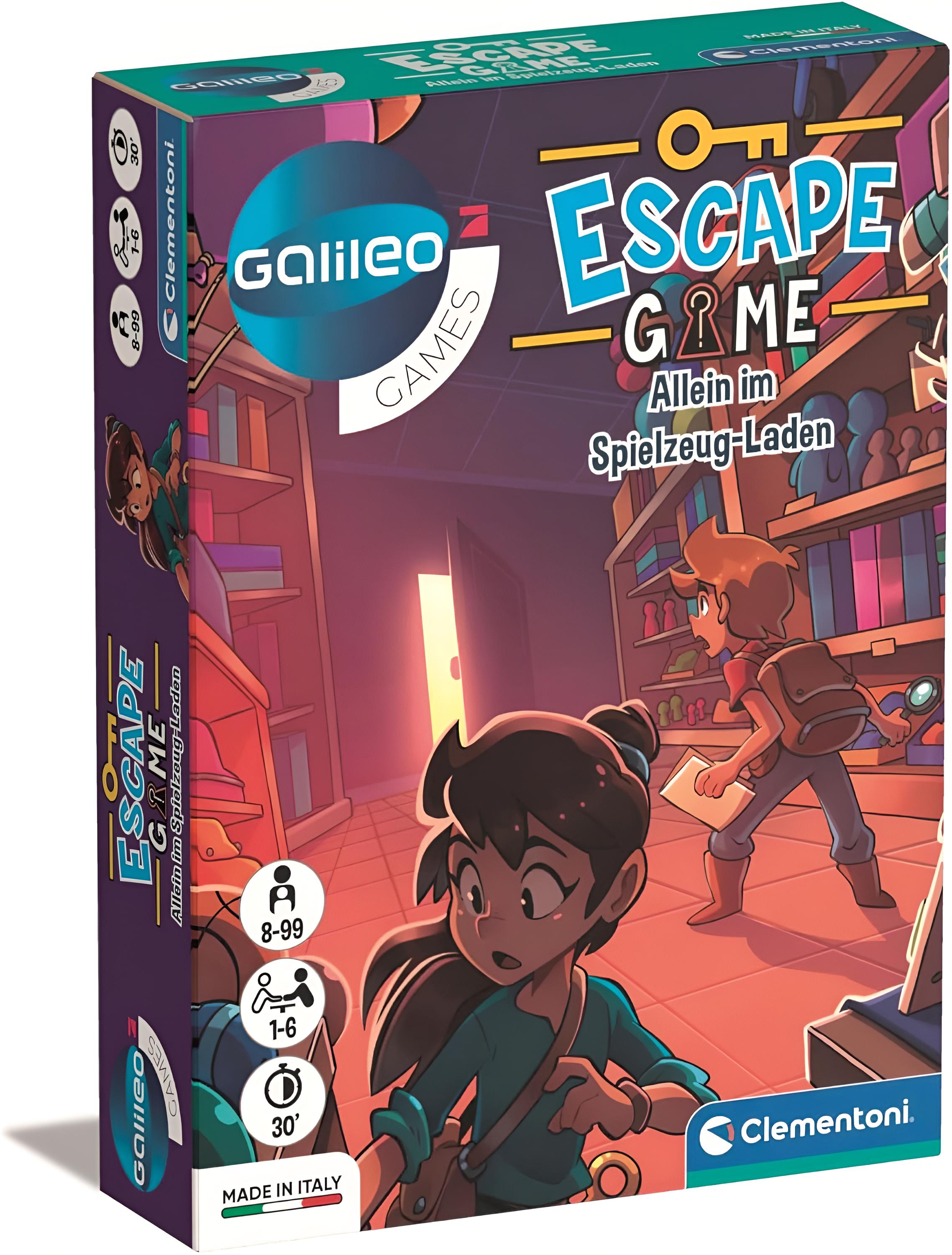 Escape Game - Allein im Spielzeug-Laden