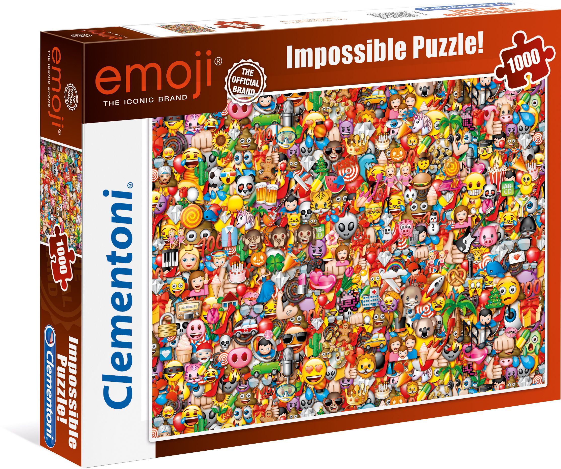 Impossible Puzzle - Emoji, 1000 Teile