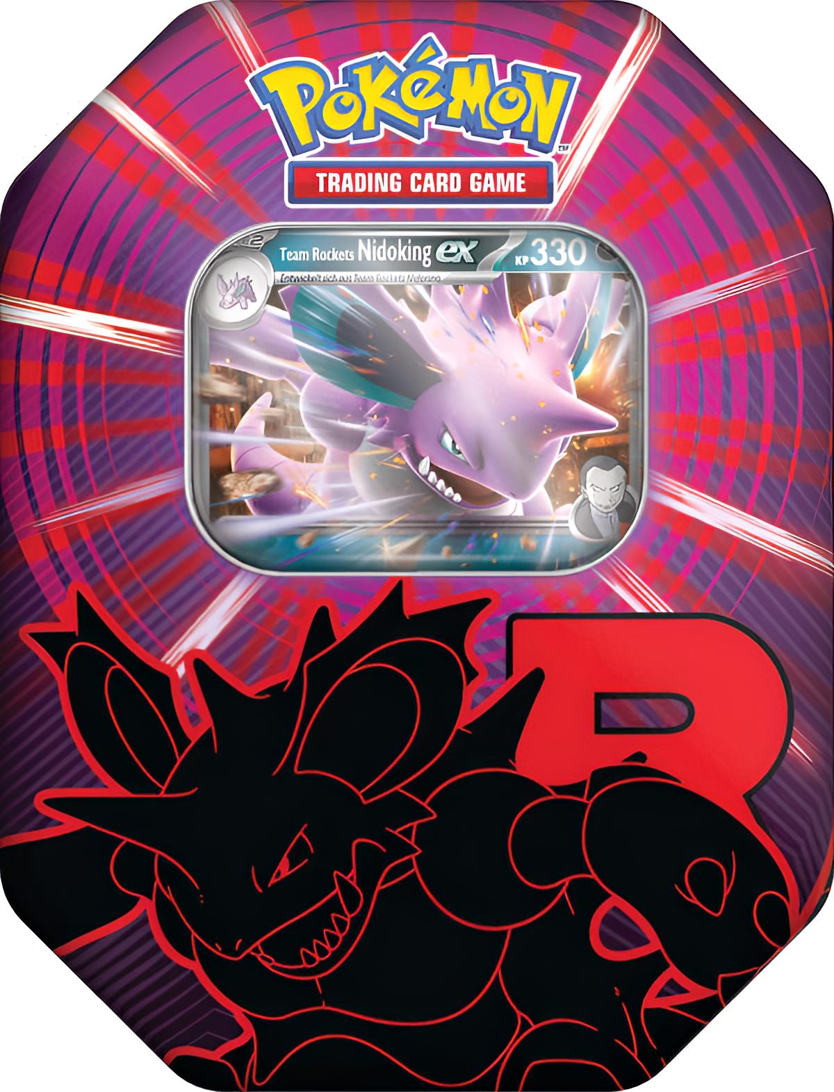 Pokémon Tin-Box Team Rocket – Nidoking-ex