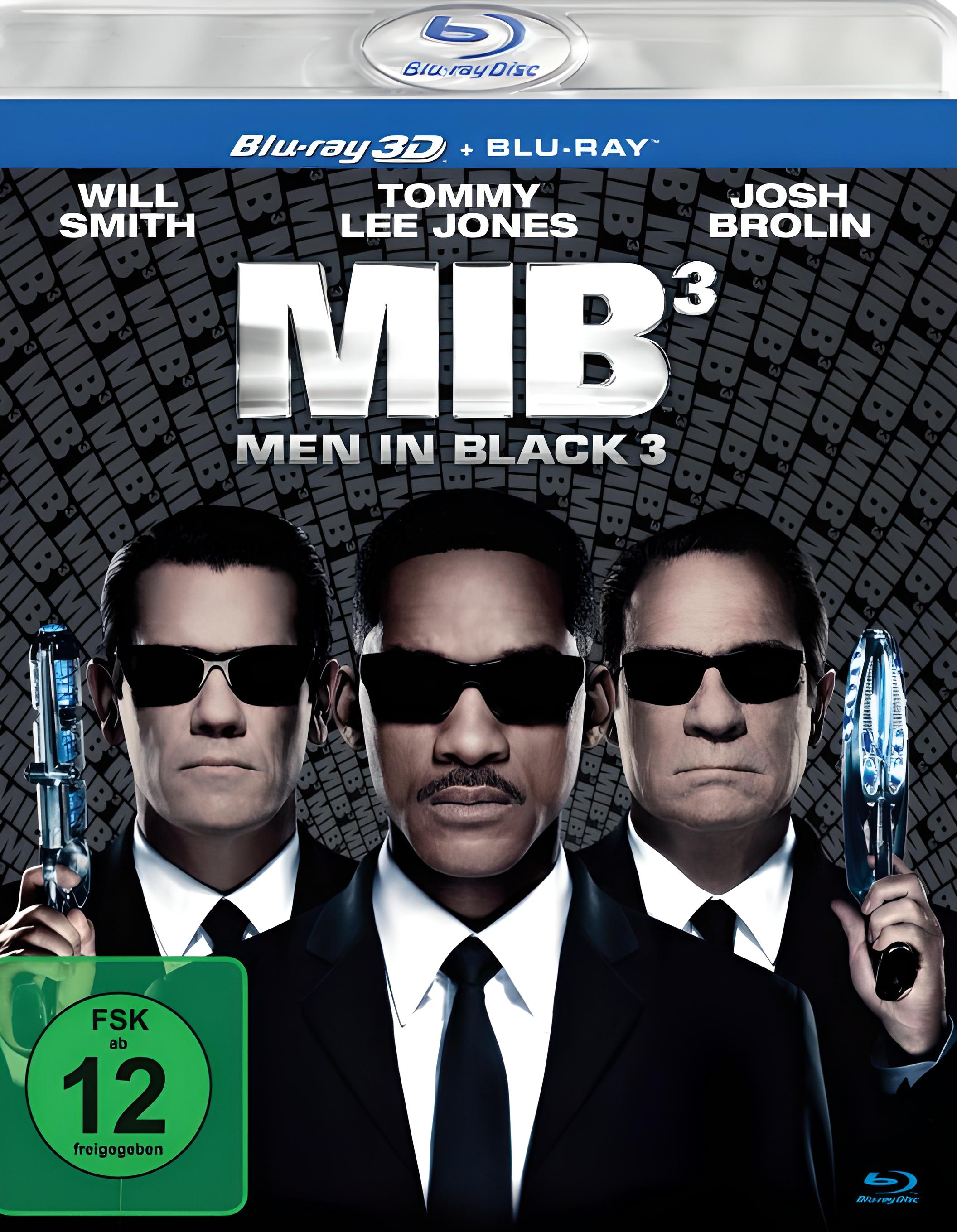 Men in Black 3 (Blu-ray 3D, + Blu-ray 2D)