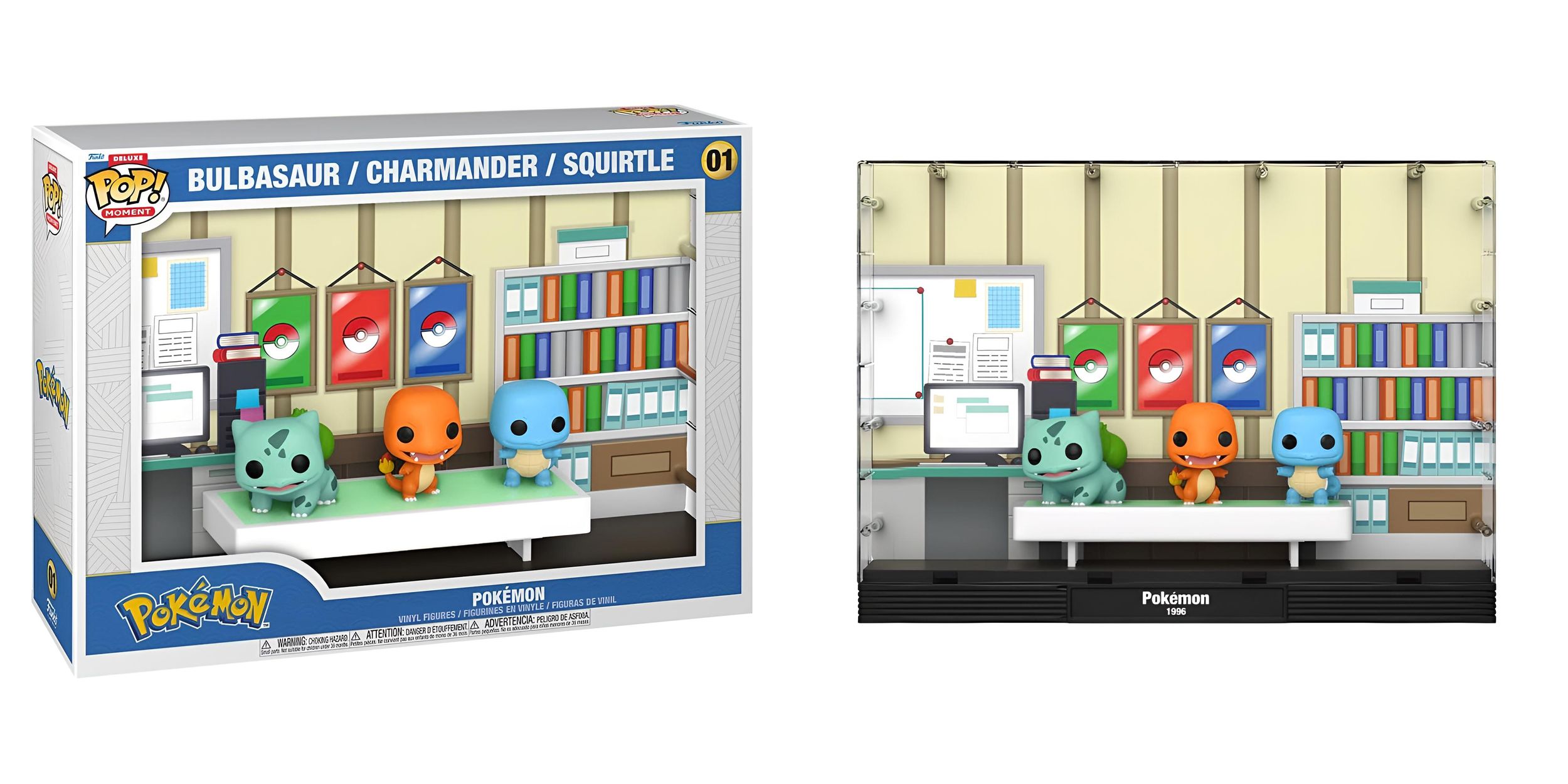 POP Moments Deluxe - Pokemon 3er-Starters