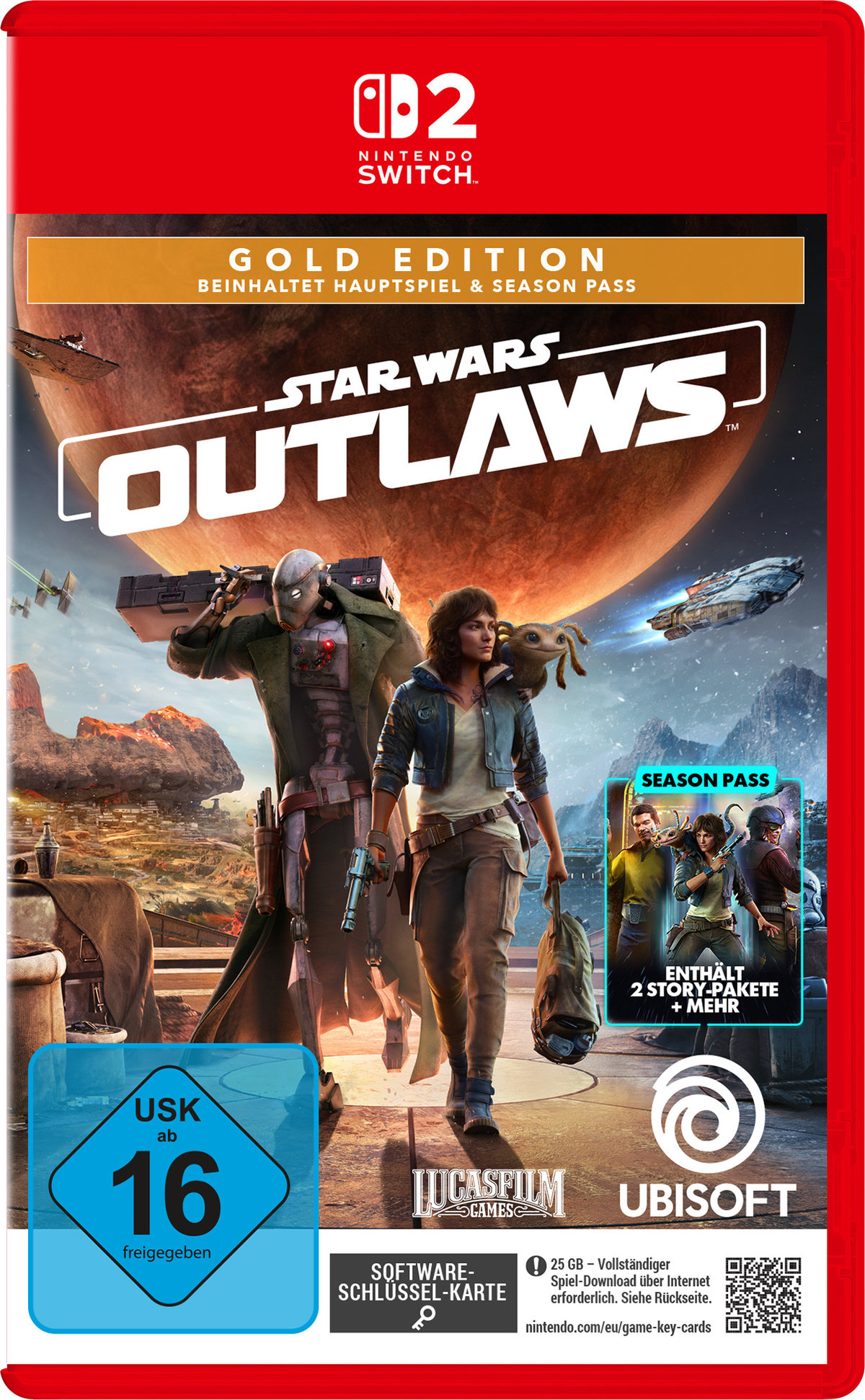 Star Wars Outlaws - Gold Edition (Key Card)