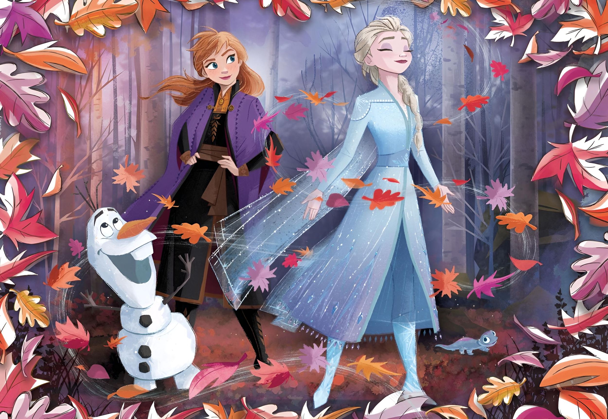 Brilliant Puzzle - Frozen 2, 104 Teile
