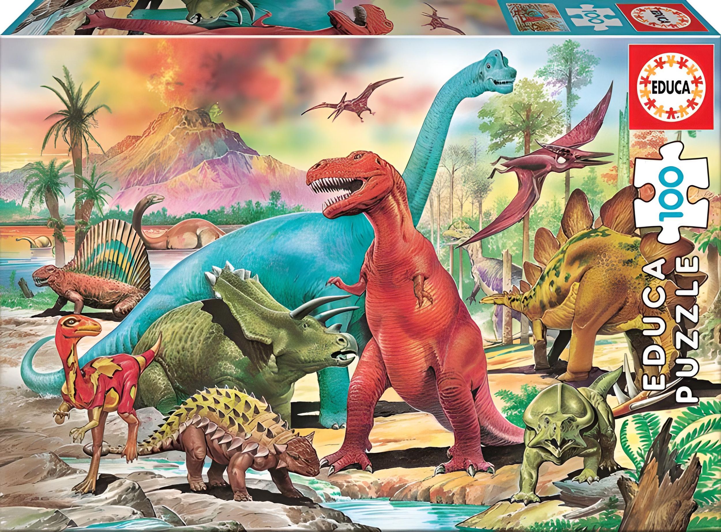 Dinosaurier 100 Teile Puzzle