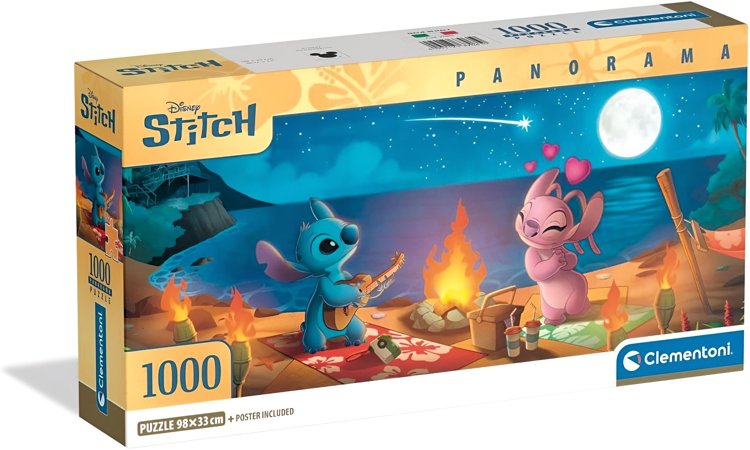 Puzzle Panorama Disney Stitch 1000