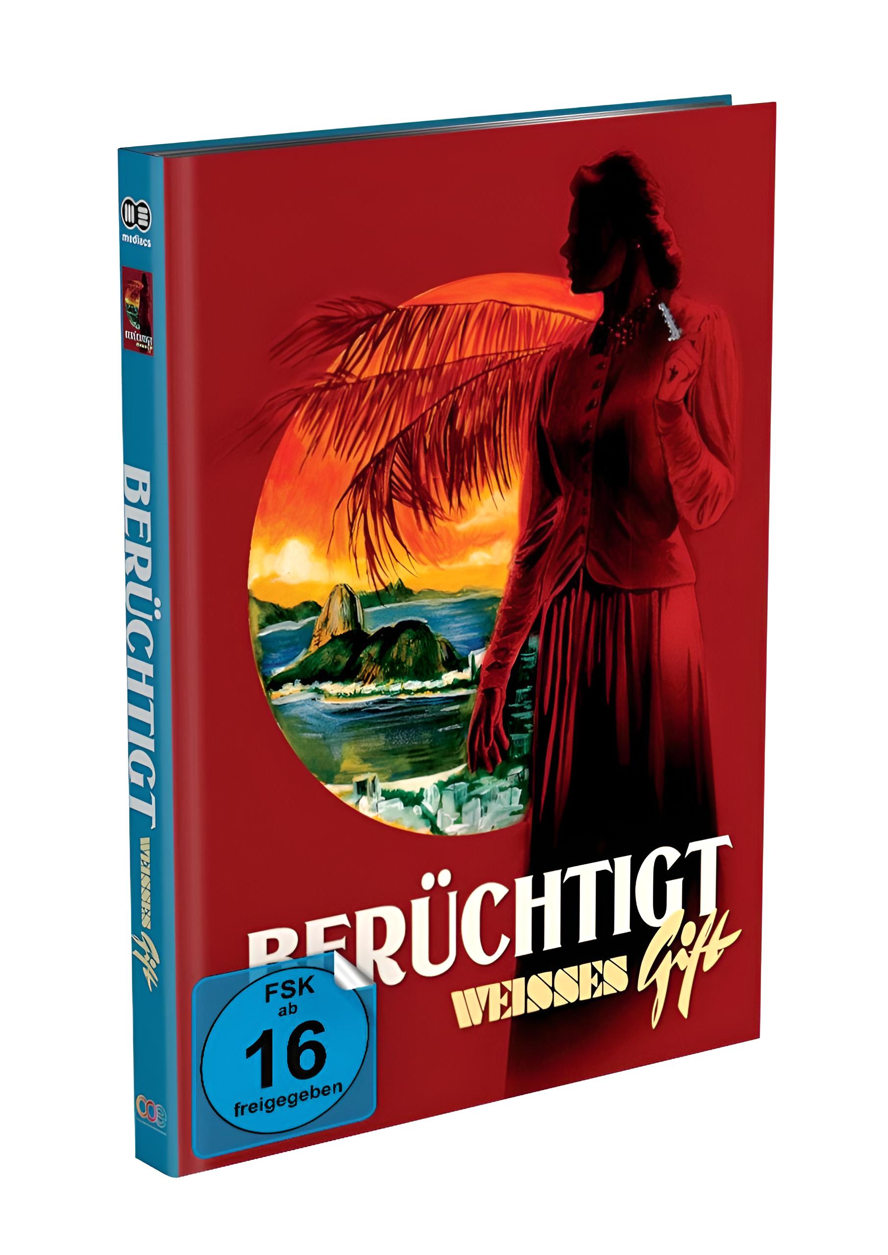 Alfred Hitchcock Berüchtigt (Weißes Gift) (1946) – 2-Disc Mediabook Cover A (Blu-ray + DVD) Limited 999 Edition