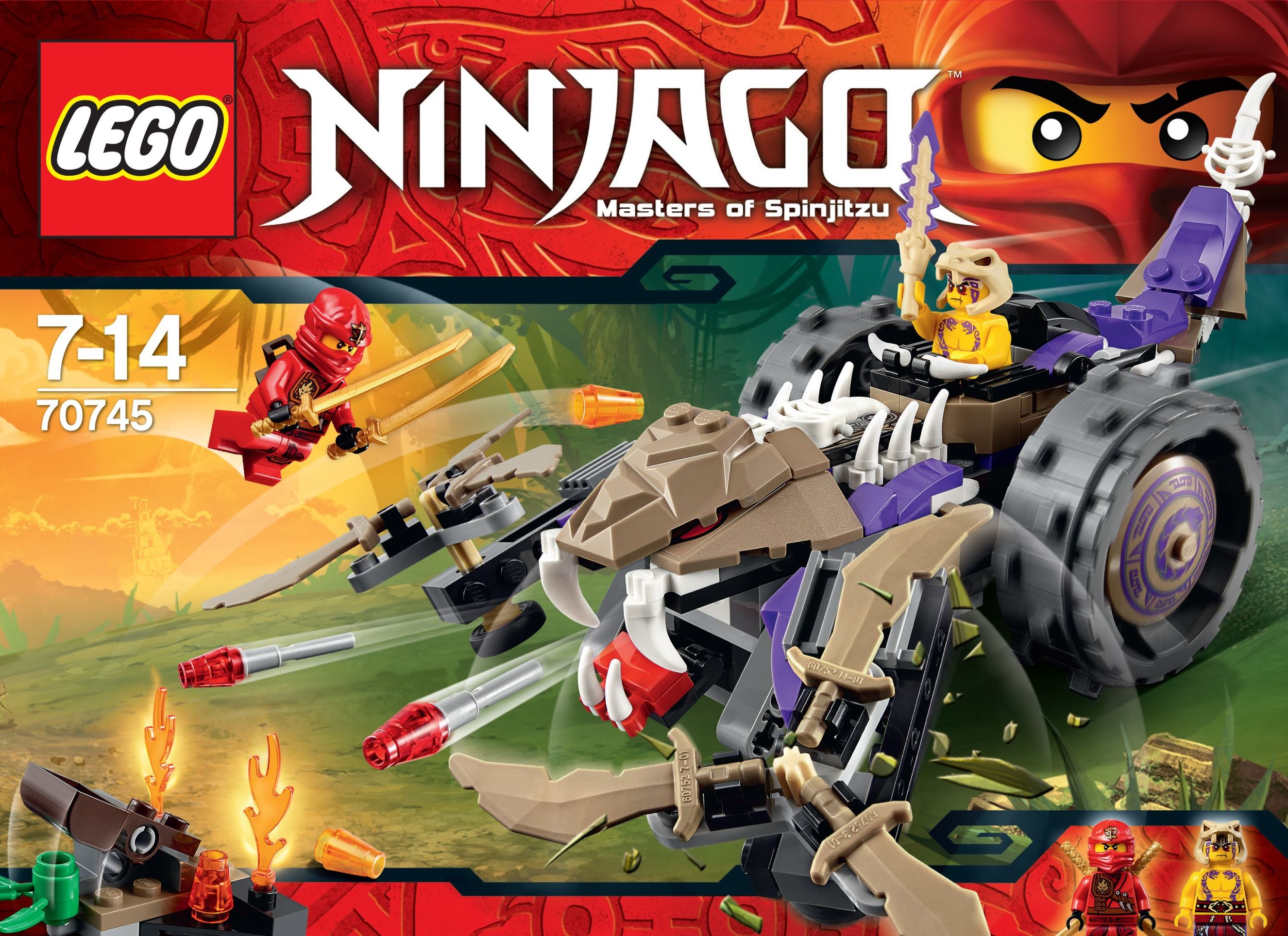 LEGO Ninjago - 70745 Ancondrai Crusher