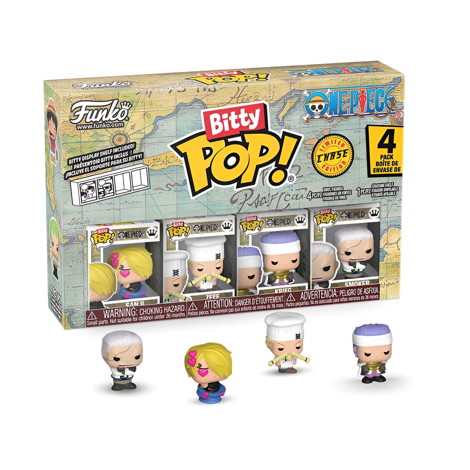 Bitty POP - One Piece - Sanji 4er-Pack