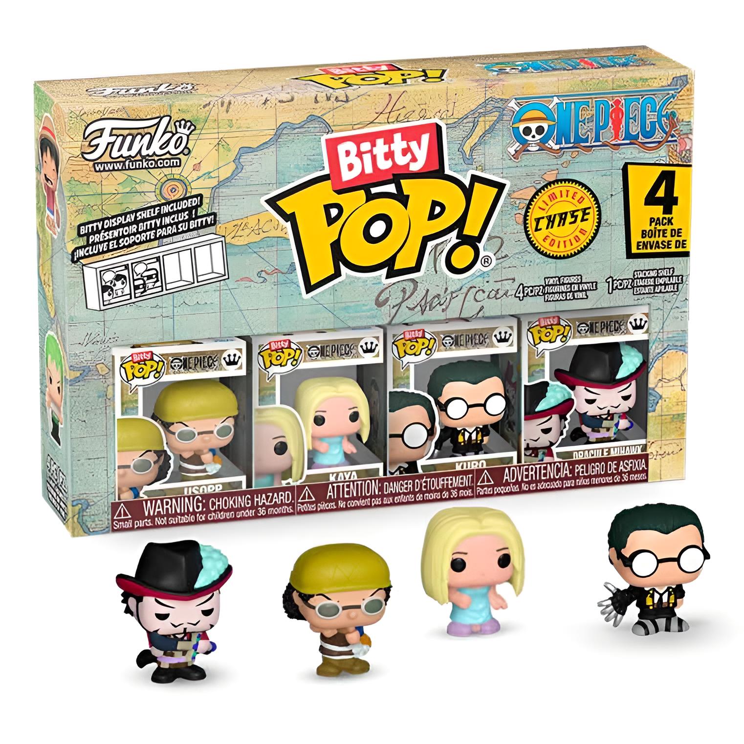 Bitty POP - One Piece - Usopp 4er-Pack