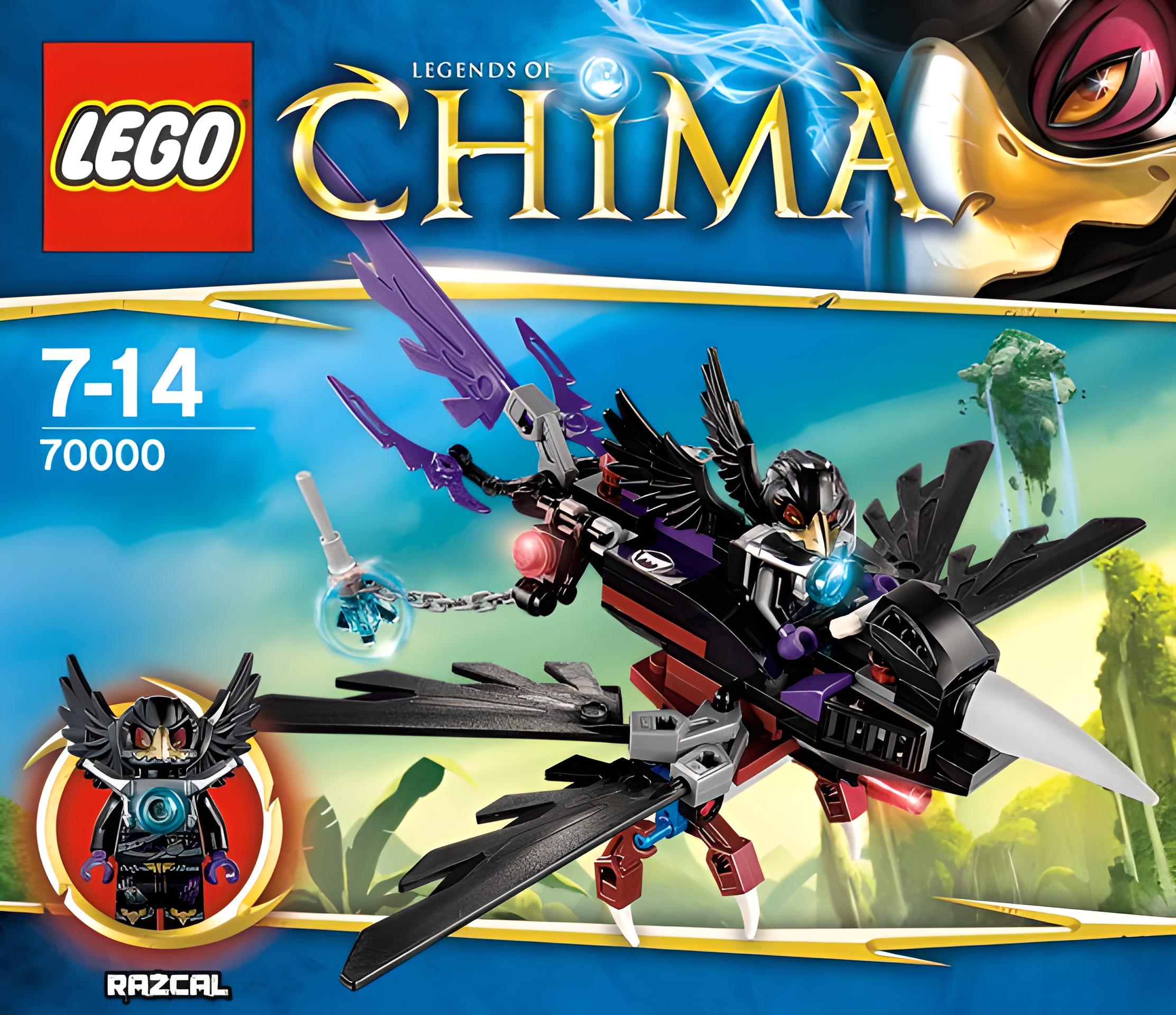 LEGO Legends of Chima - 70000 Razcals Rabengleiter