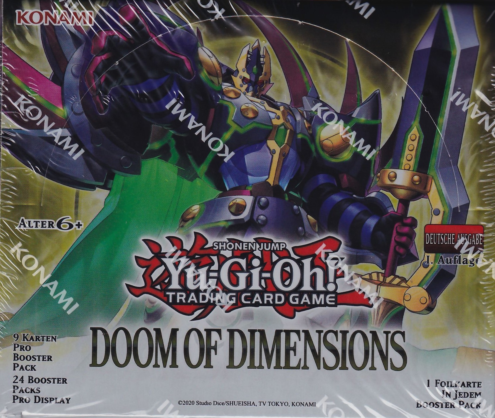 Yu-Gi-Oh ! Doom of Dimensions Booster-Display DE