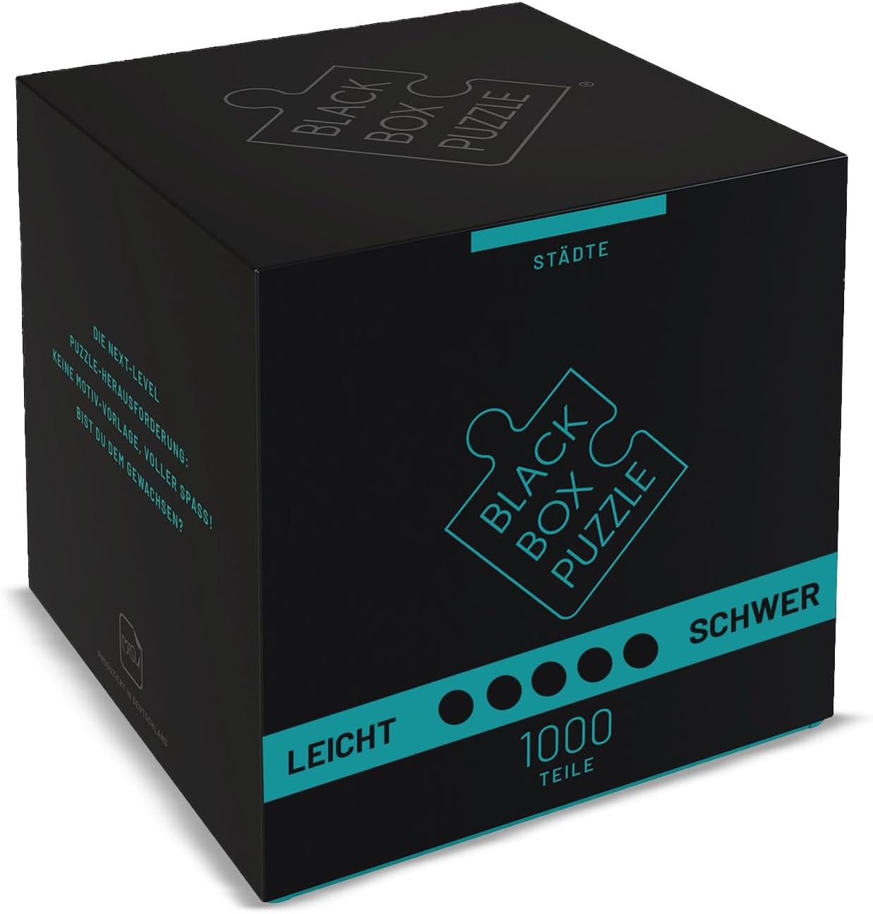 Misu Black Box Puzzle 1000 Teile - Städte 2023 Edition