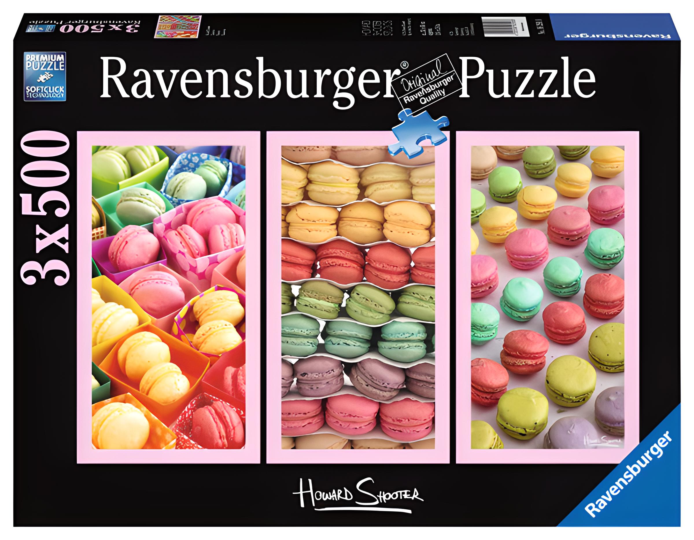 Howard Shooter: Macarons, 3x500 Teile