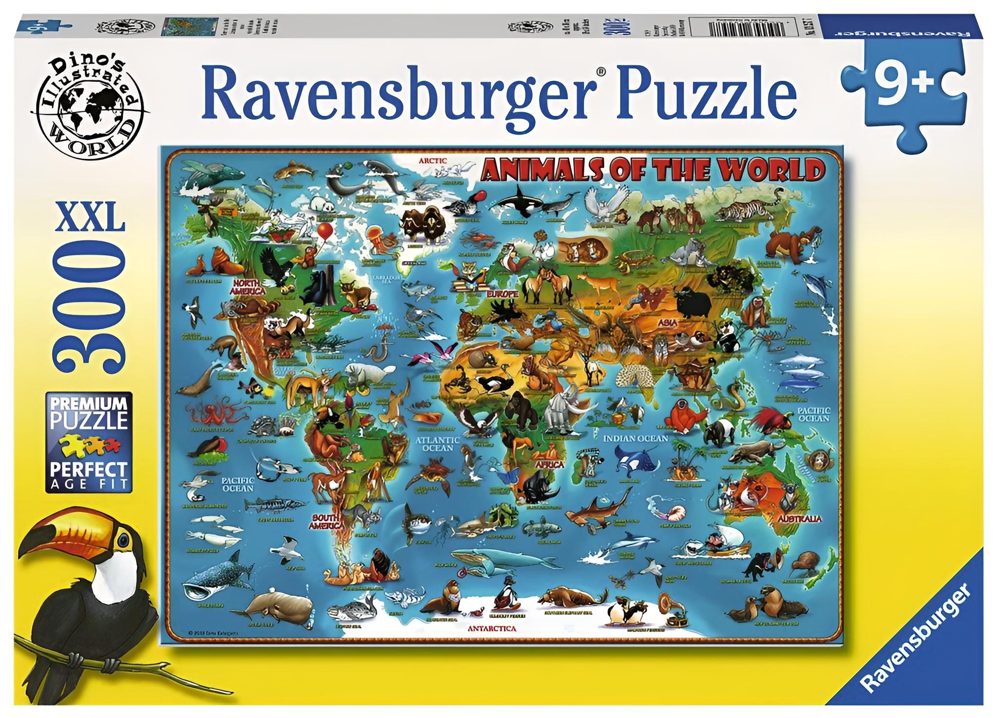 Ravensburger - Tiere rund um die Welt, 300 Teile