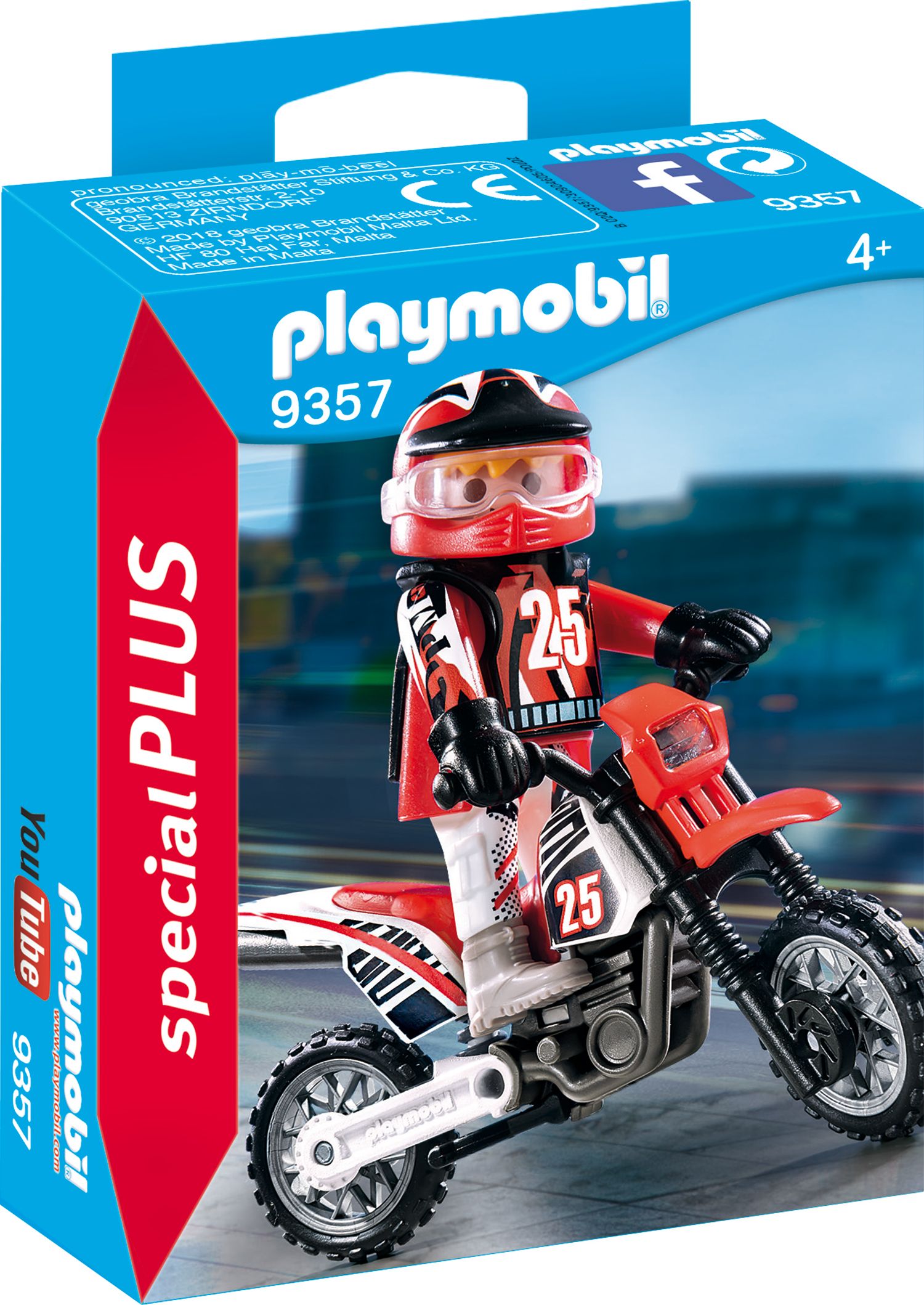 Playmobil 9357 - Motocross-Fahrer Spiel