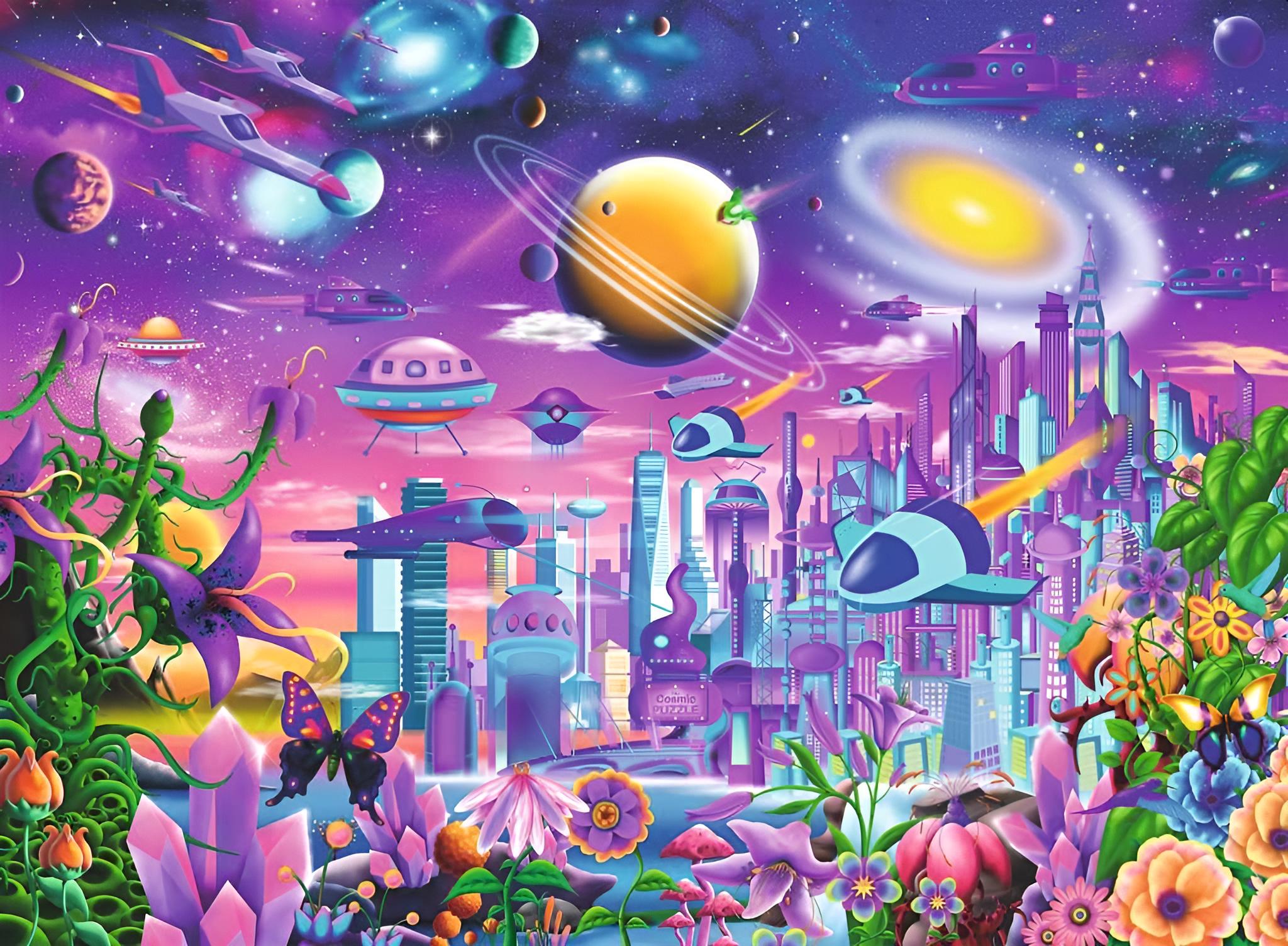 Kosmische Stadt, 200 Teile