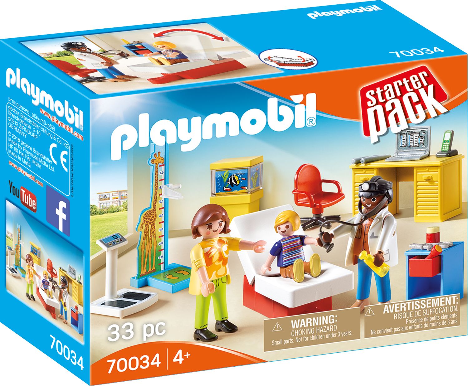 PLAYMOBIL 70034 - Starter Pack - StarterPack Beim Kinderarzt