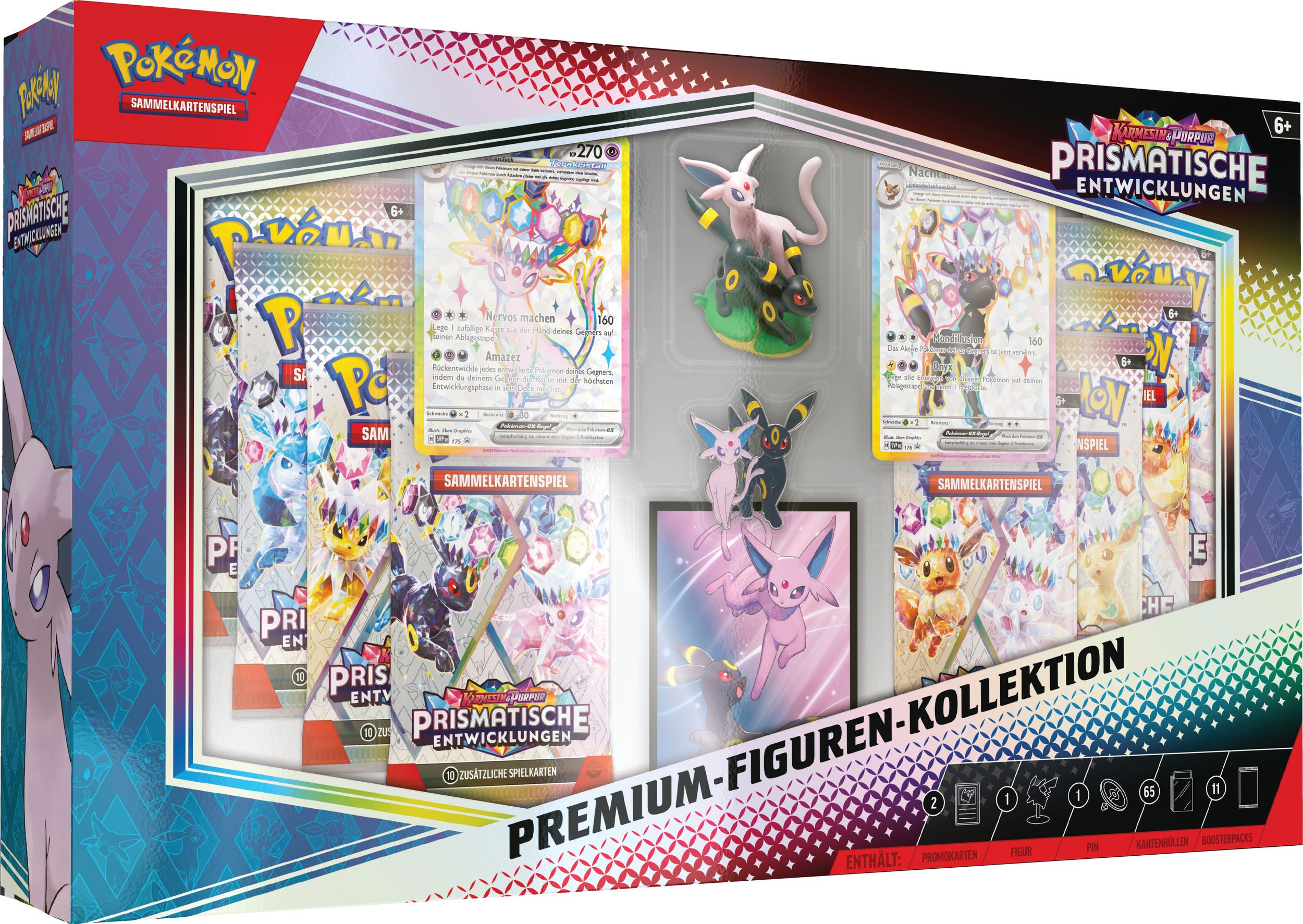 Pokémon Premium-Figuren-Kollektion Karmesin & Purpur - Prismatische Entwicklungen