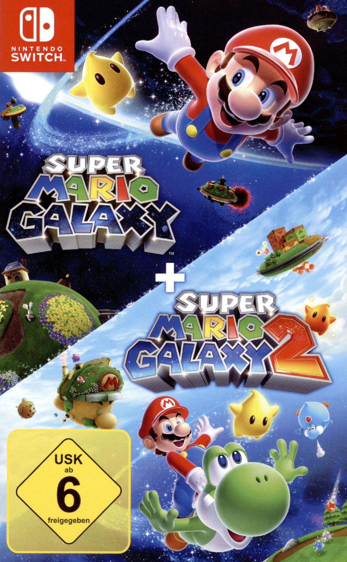 Super Mario Galaxy 1 + Super Mario Galaxy 2