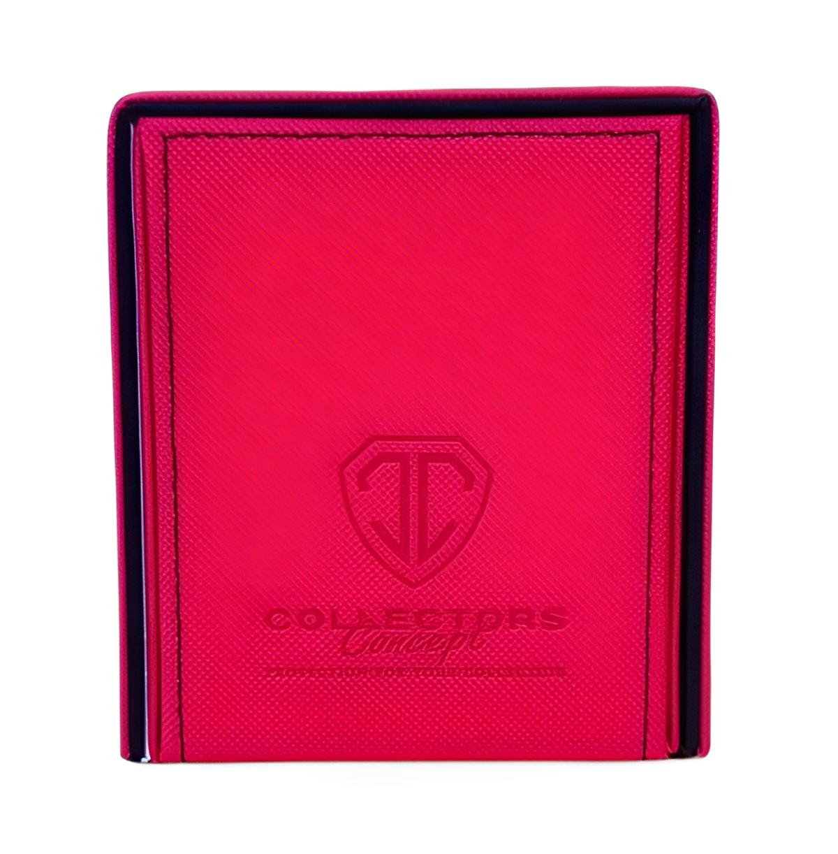 Collectors Concept Deck Box Side Window 100+ Red
