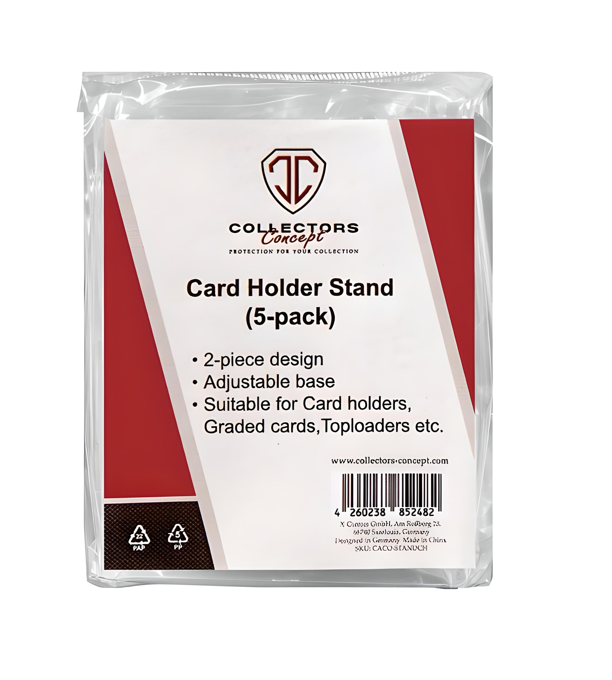 Collectors Concept Card Holder Stand 5-Pack (10ct)