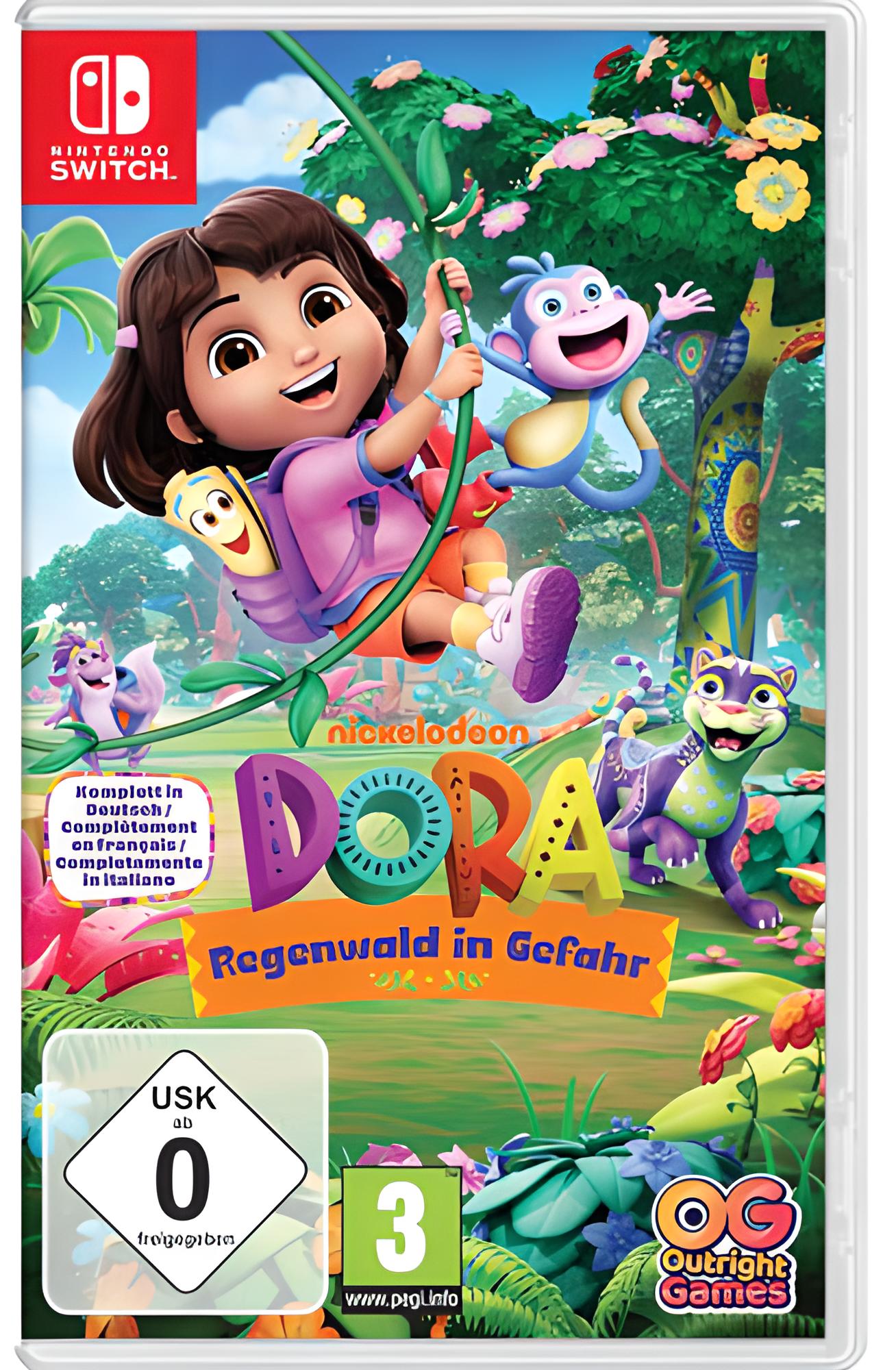 Dora Explorer im Regenwald Switch