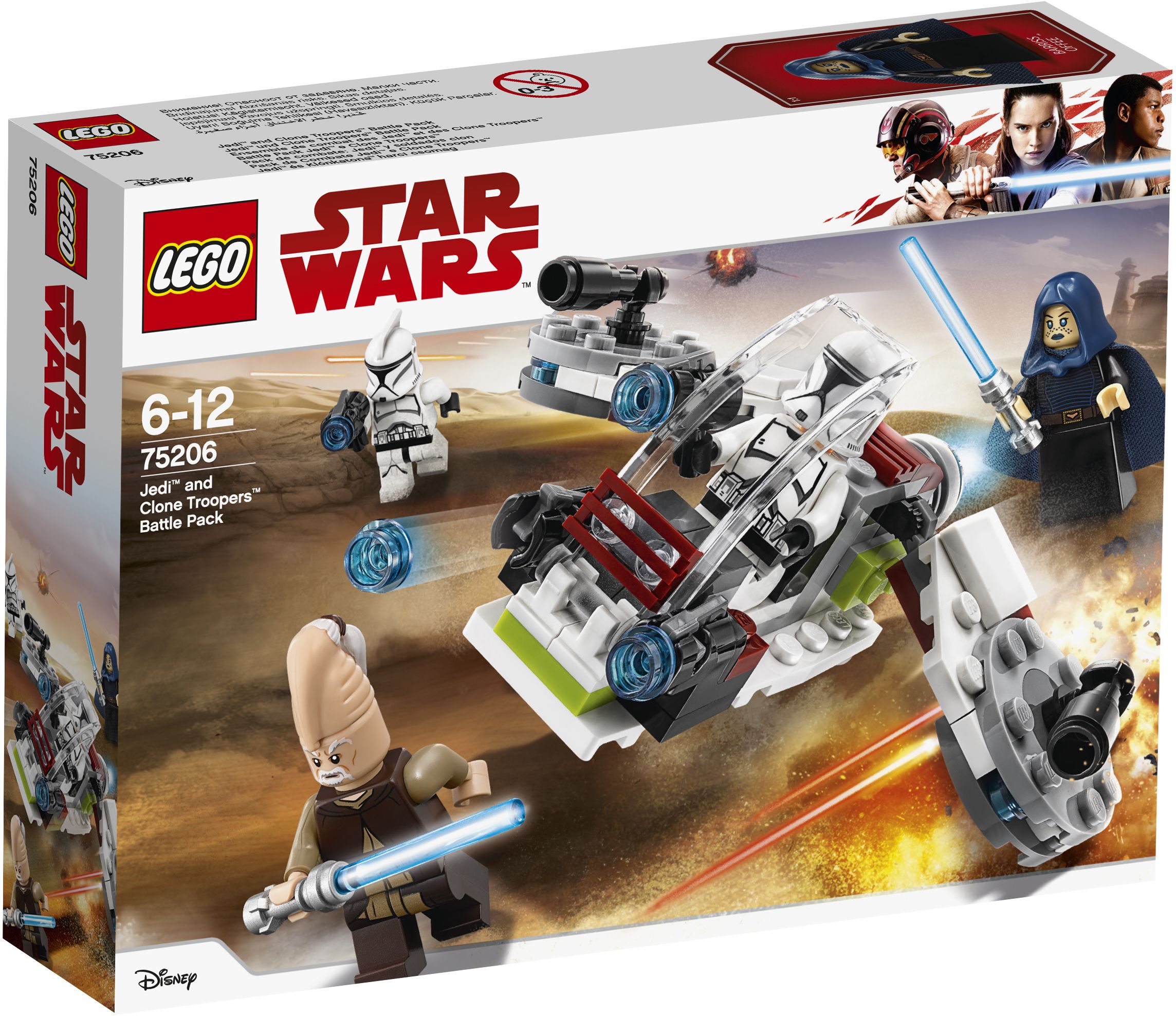 LEGO Star Wars - 75206 Jedi und Clone Troopers Battle Pack