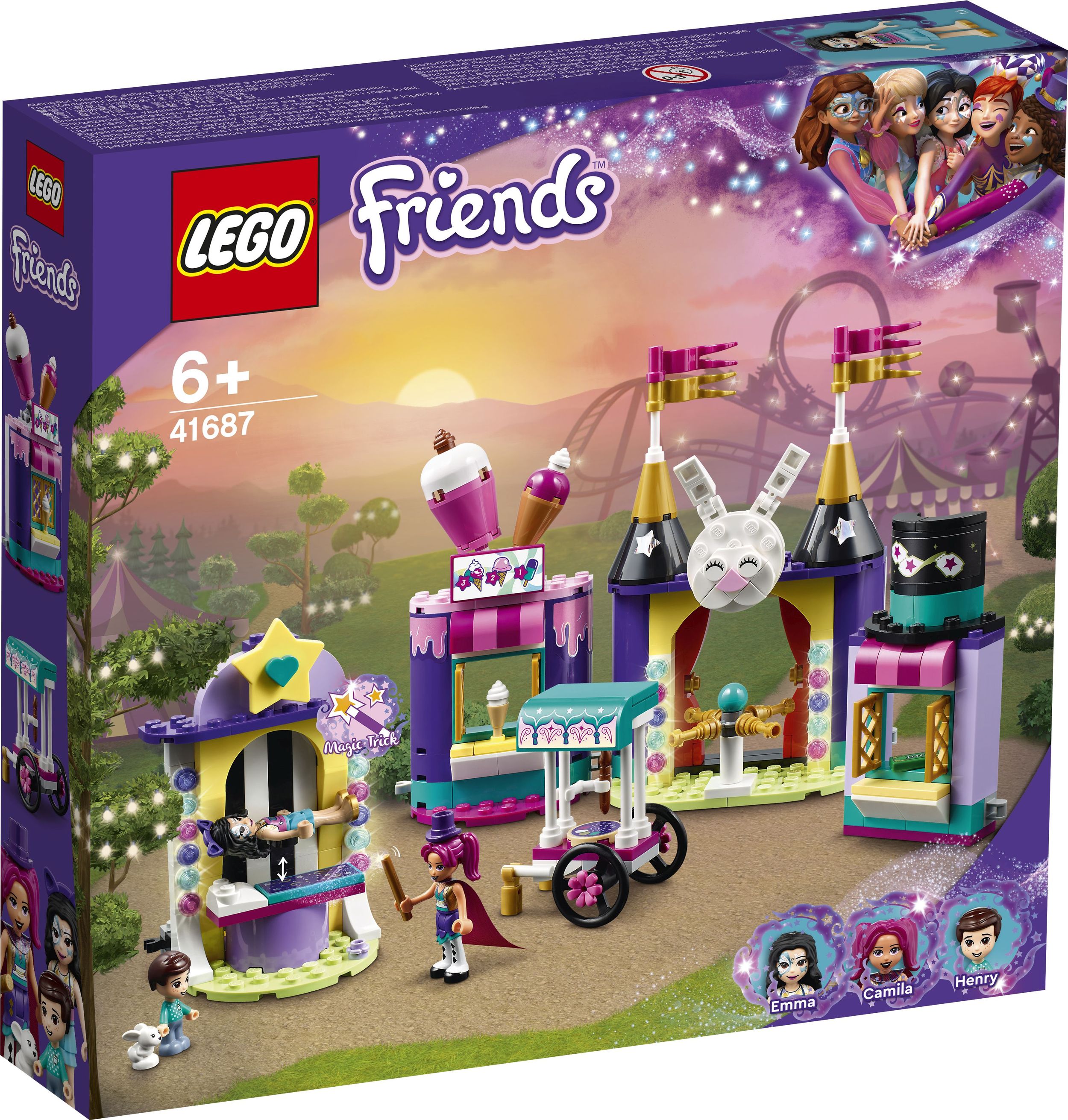 LEGO Friends 41687 - Magische Jahrmarktbuden