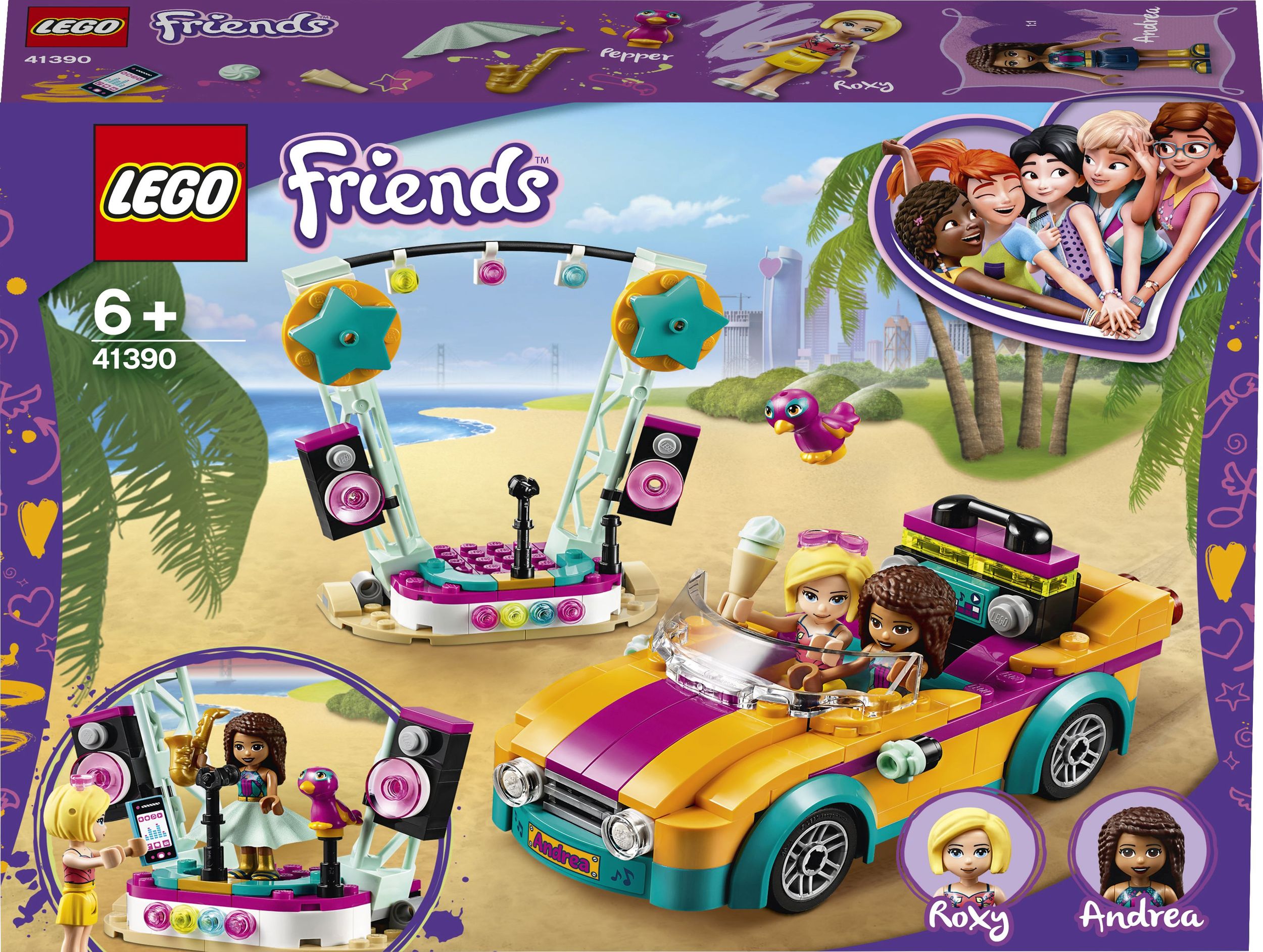 LEGO Friends - 41390 Andreas Bühne & Auto