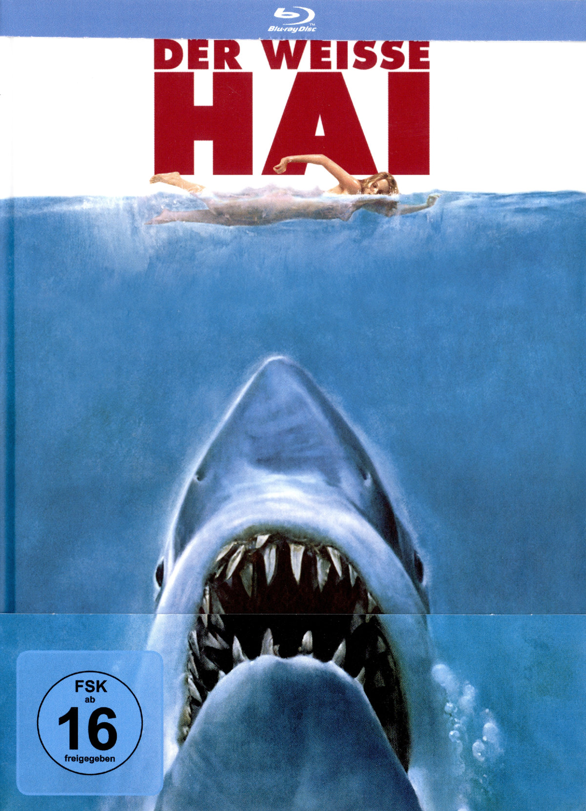 Der weisse Hai 1 - Mediabook (+ DVD)