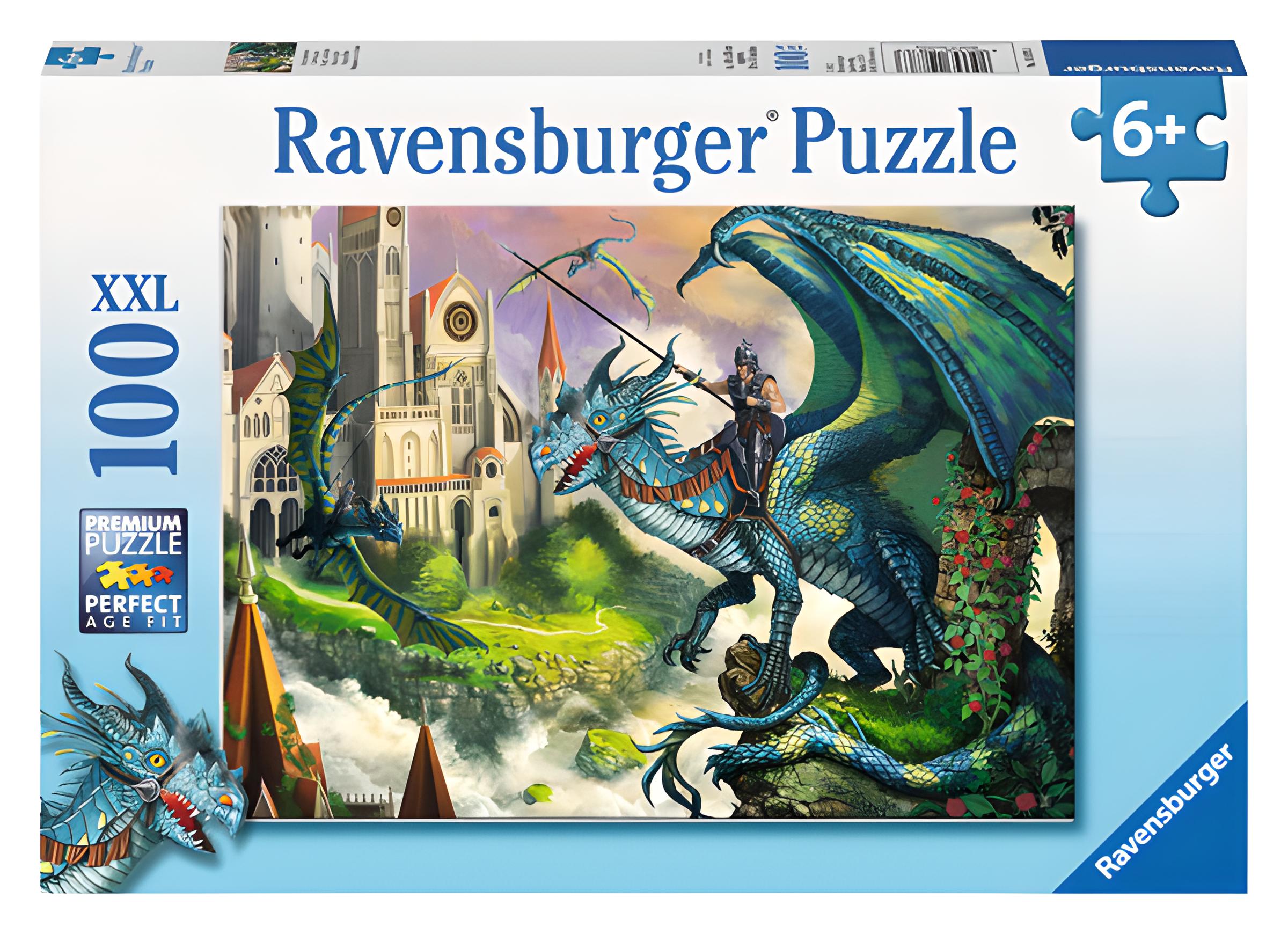 Drachenreiter - 100 Teile XXL Puzzle