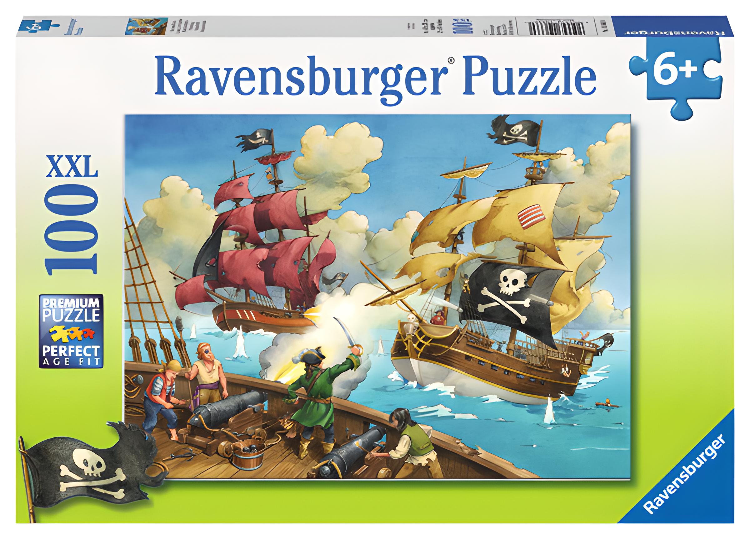 Piratenschlacht 100 Teile XXL Puzzle