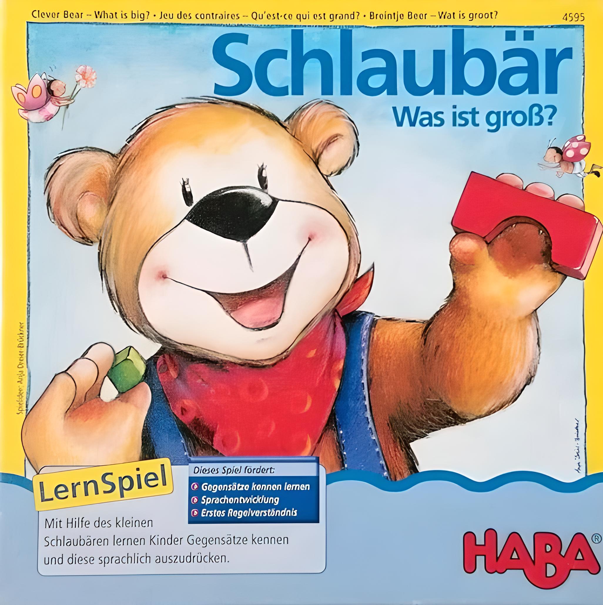 Haba Schlaubär - was ist groß?